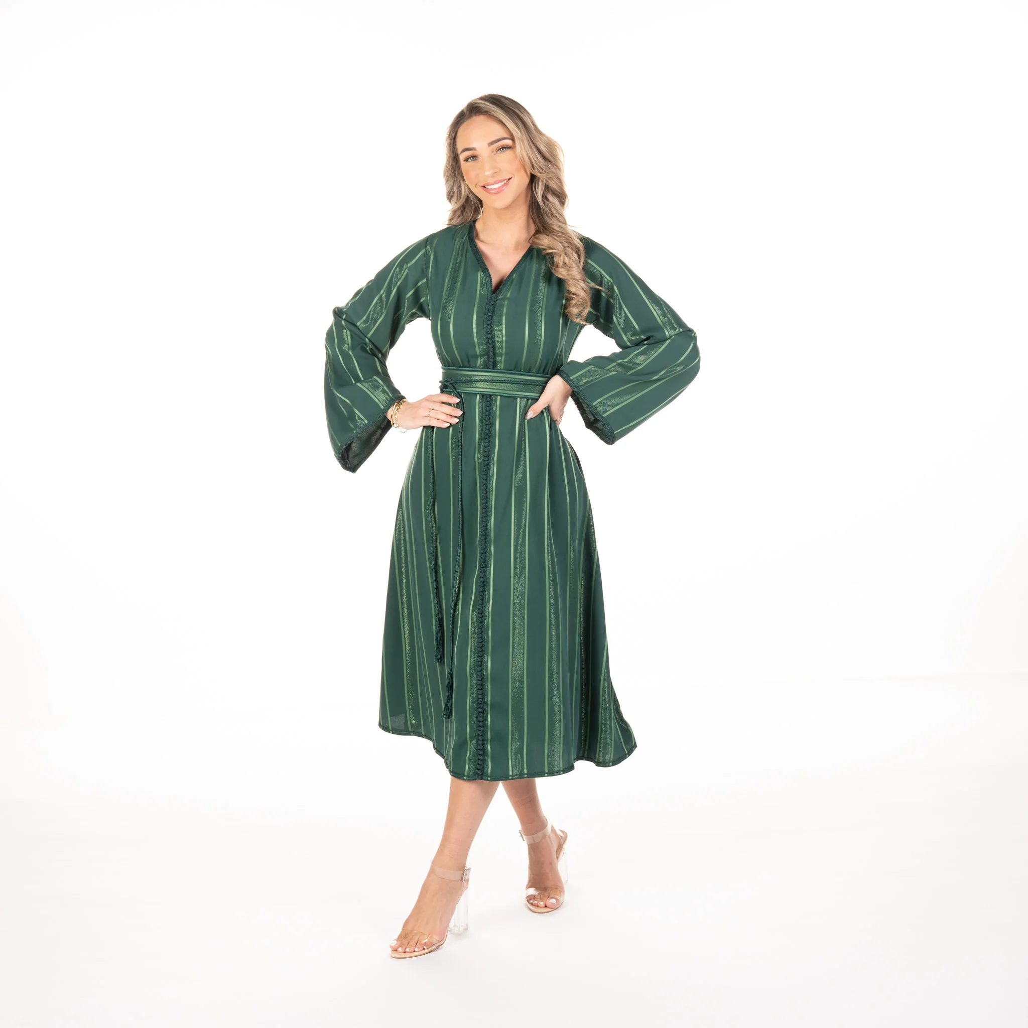 Caftan Nuha Darkgreen - Image 3