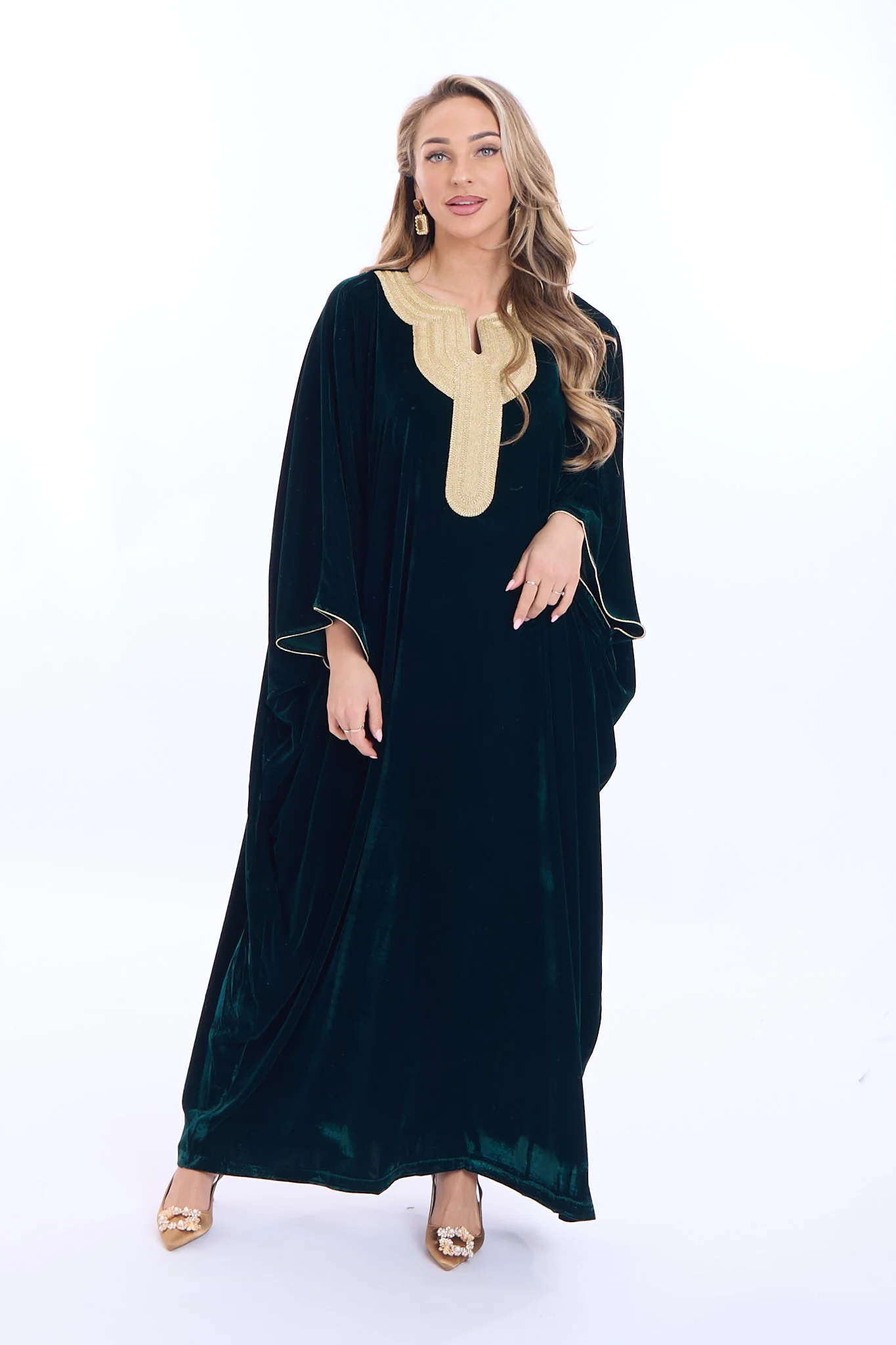 Caftan Omana Darkgreen - Image 3