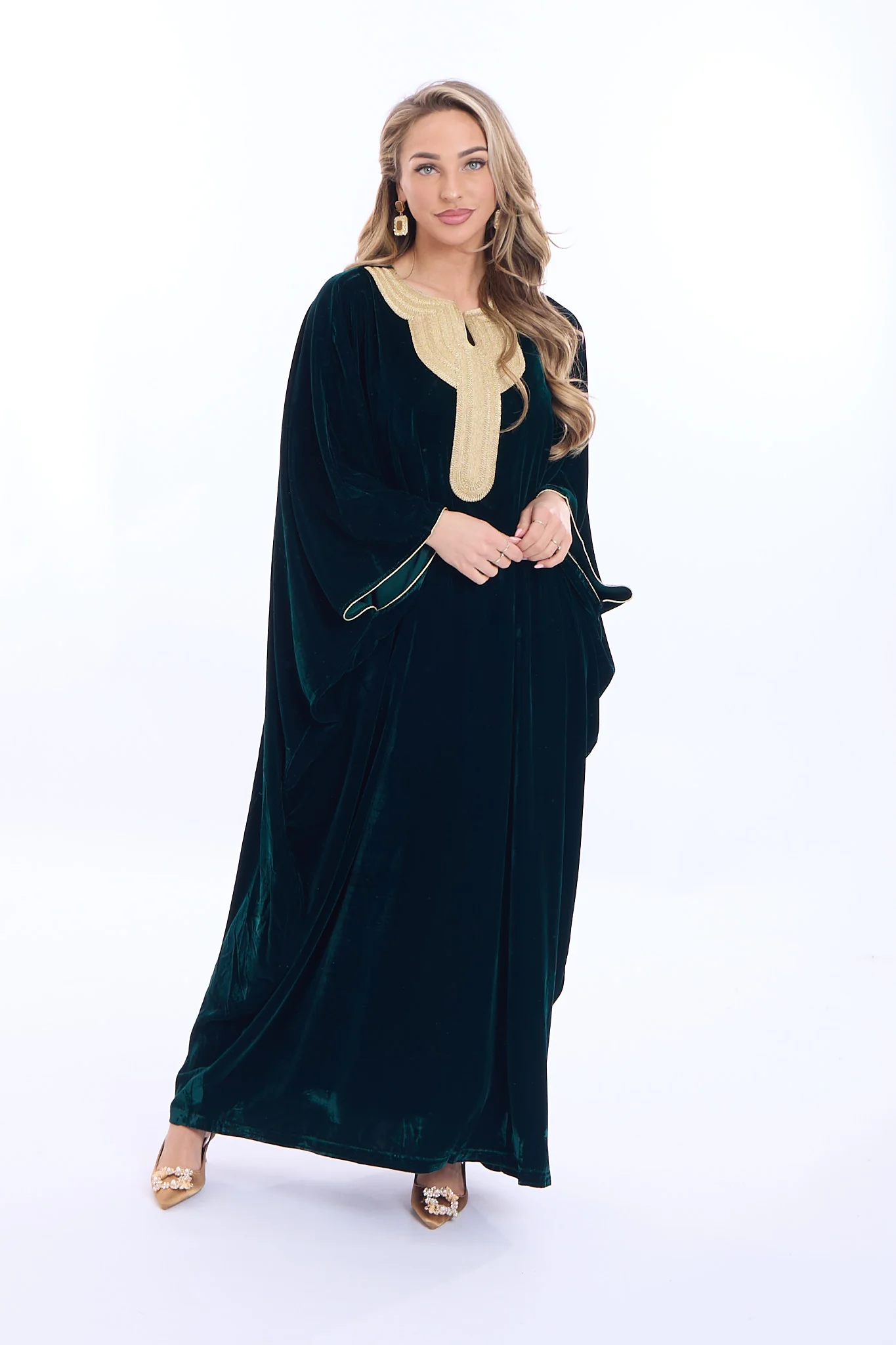 Caftan Omana Darkgreen - Image 4