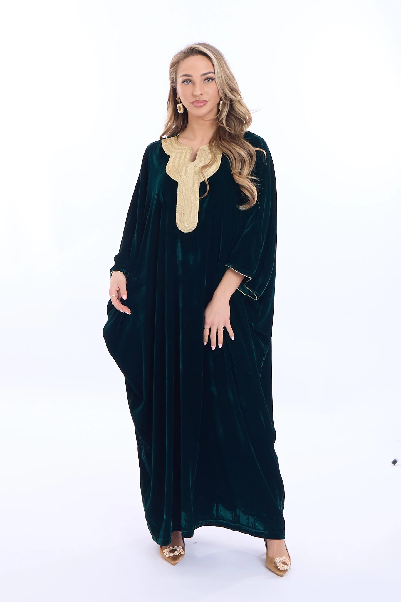 Caftan Omana Darkgreen - Image 6