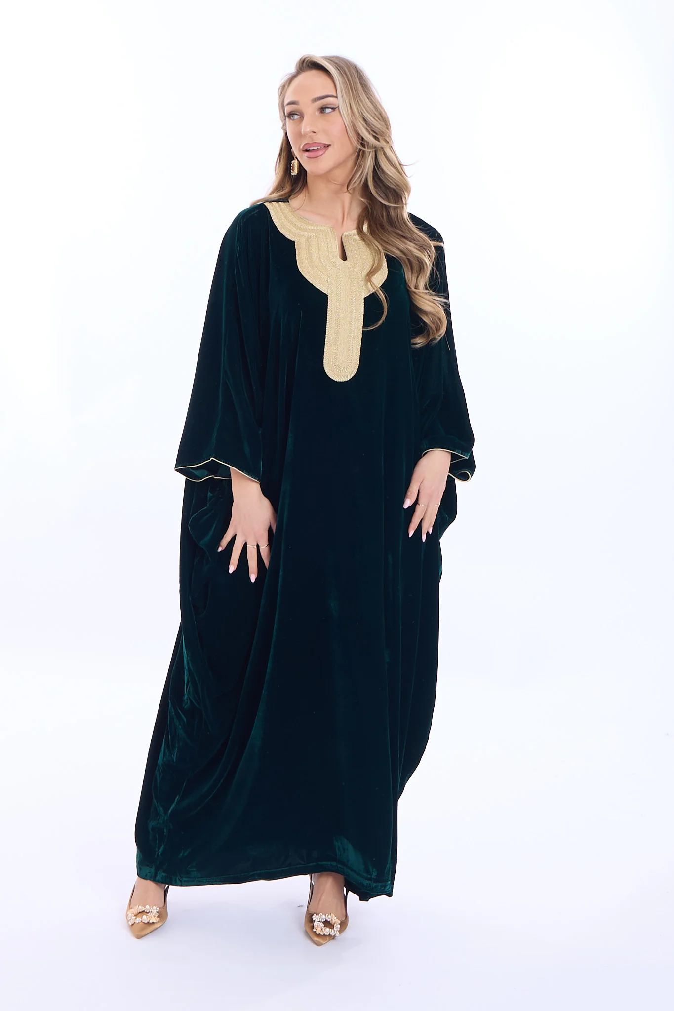 Caftan Omana Darkgreen - Image 7