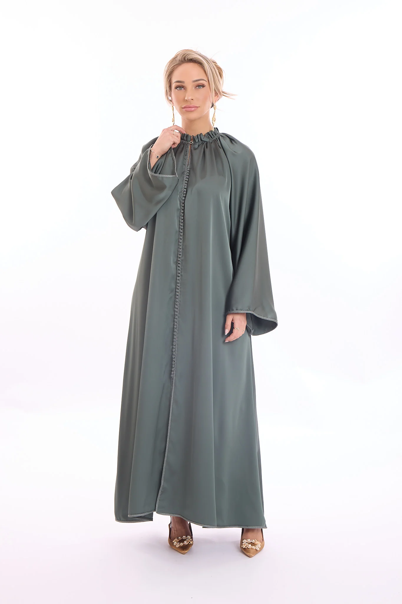 Caftan Ranya Olivegreen