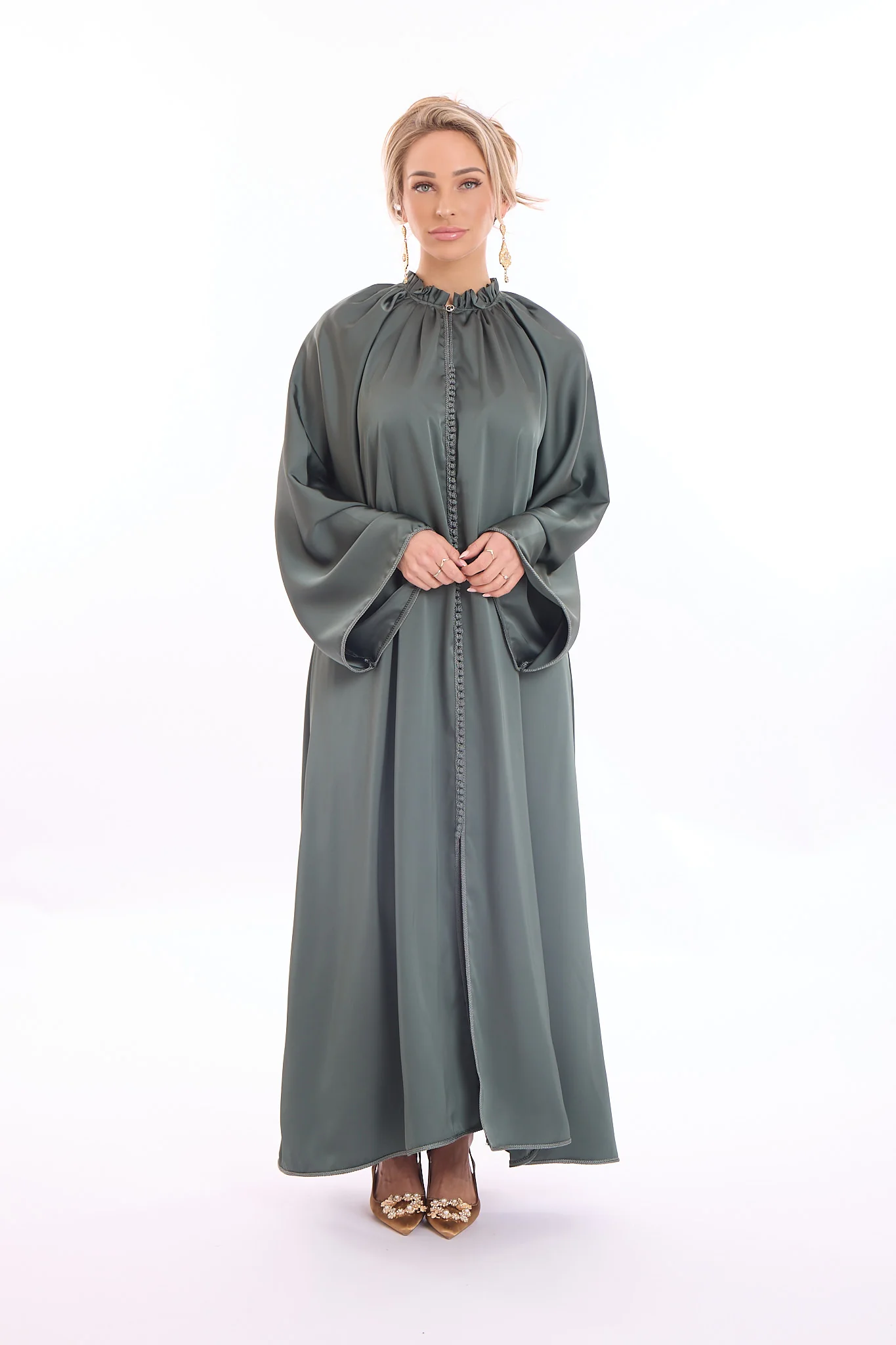 Caftan Ranya Olivegreen - Image 4