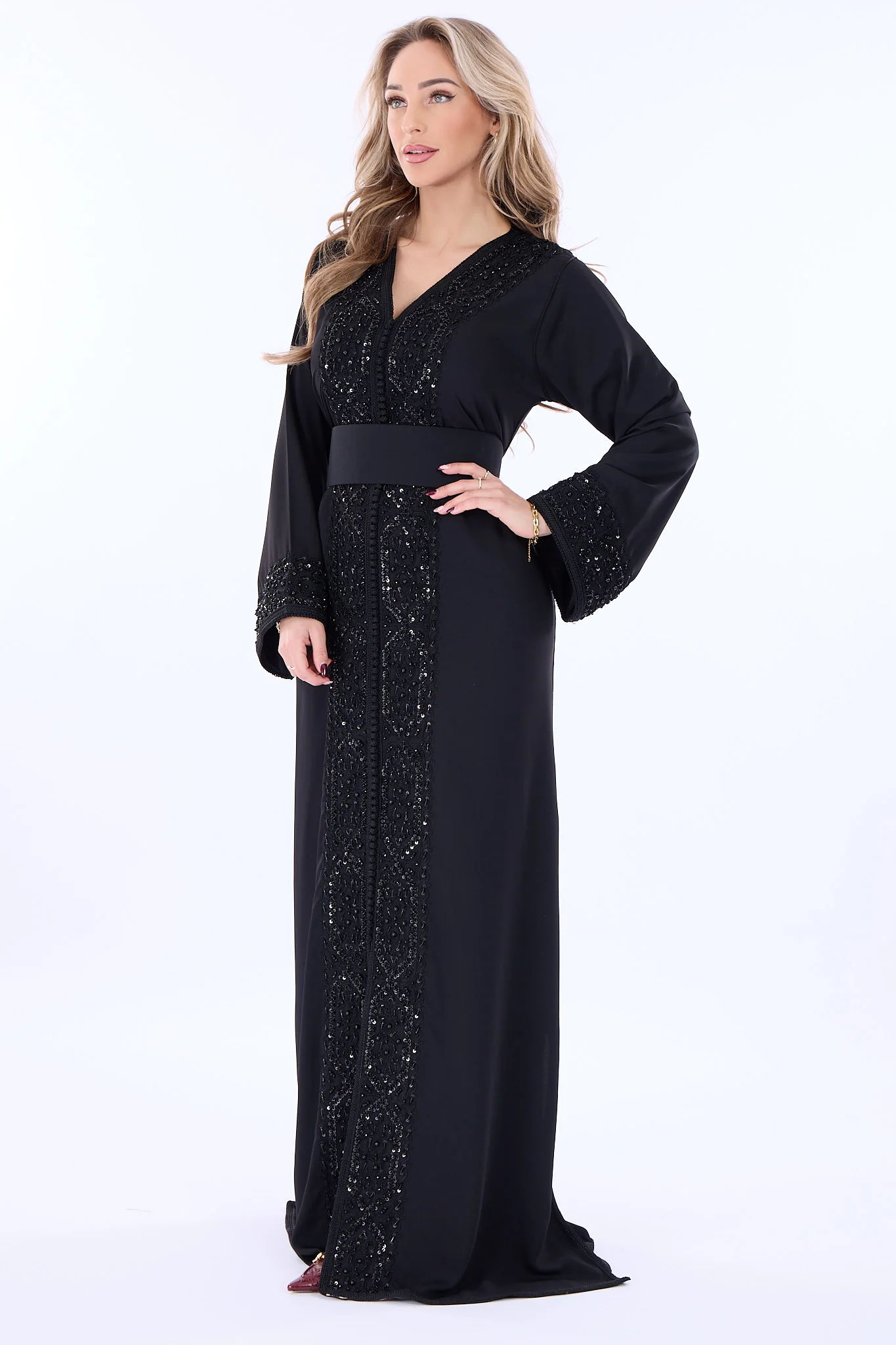 Caftan Rasha Black - Image 5