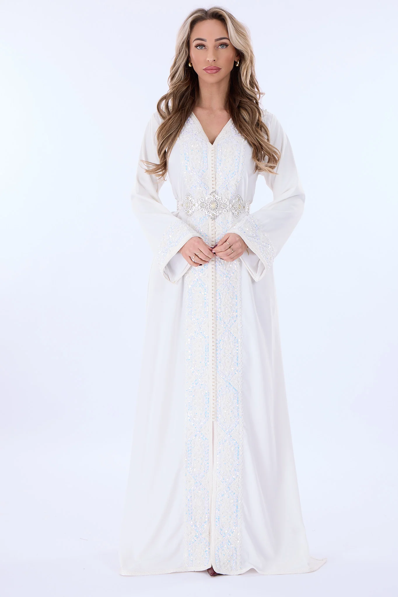 Caftan Rasha Brokenwhite - Image 3