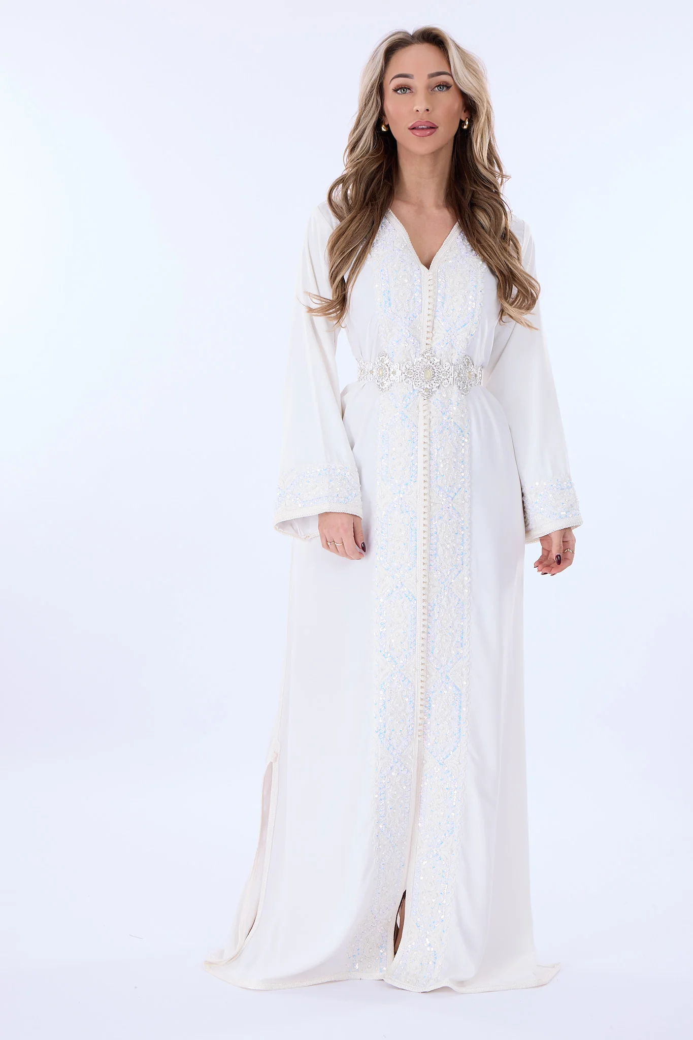 Caftan Rasha Brokenwhite - Image 4