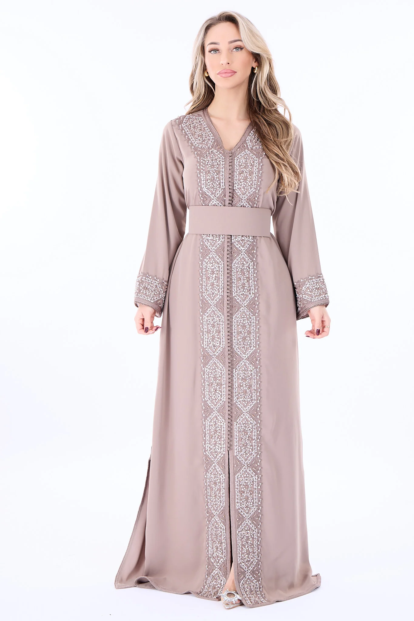 Caftan Rasha Nude - Image 2