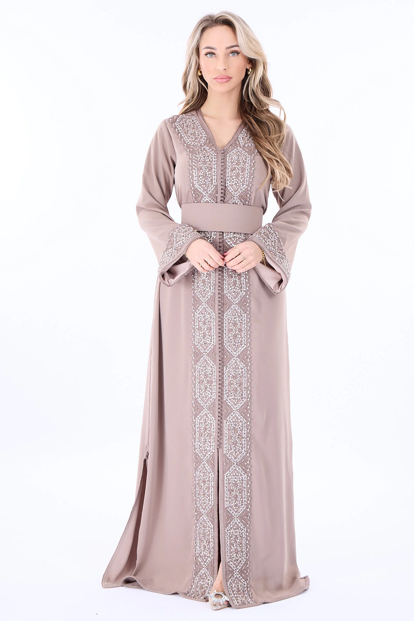 Caftan Rasha Nude - Image 3