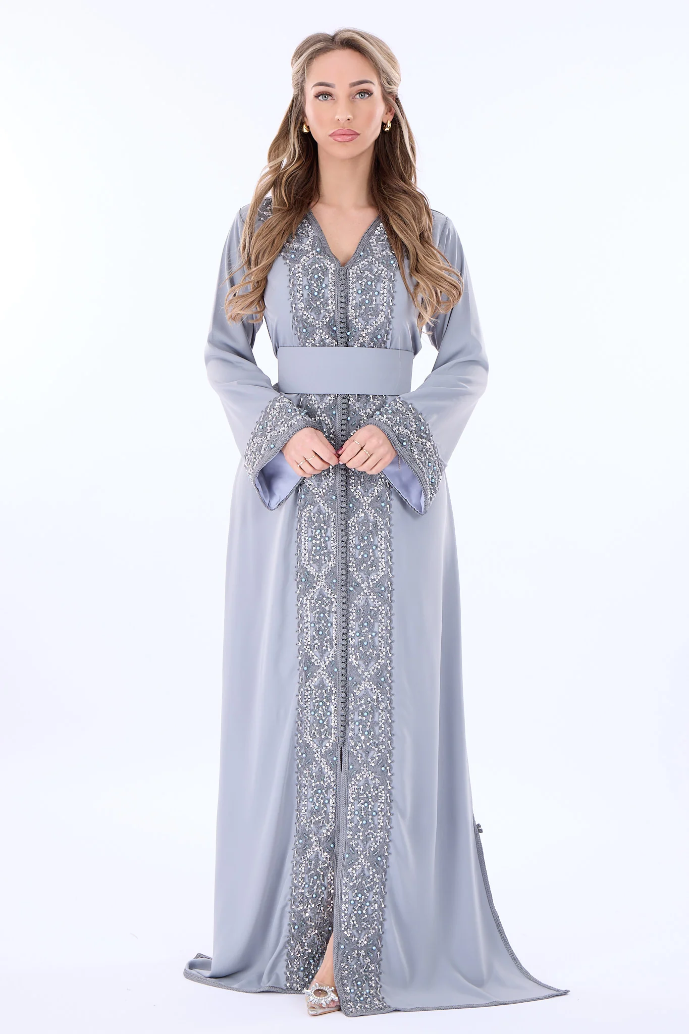 Caftan Rasha Gray - Image 2