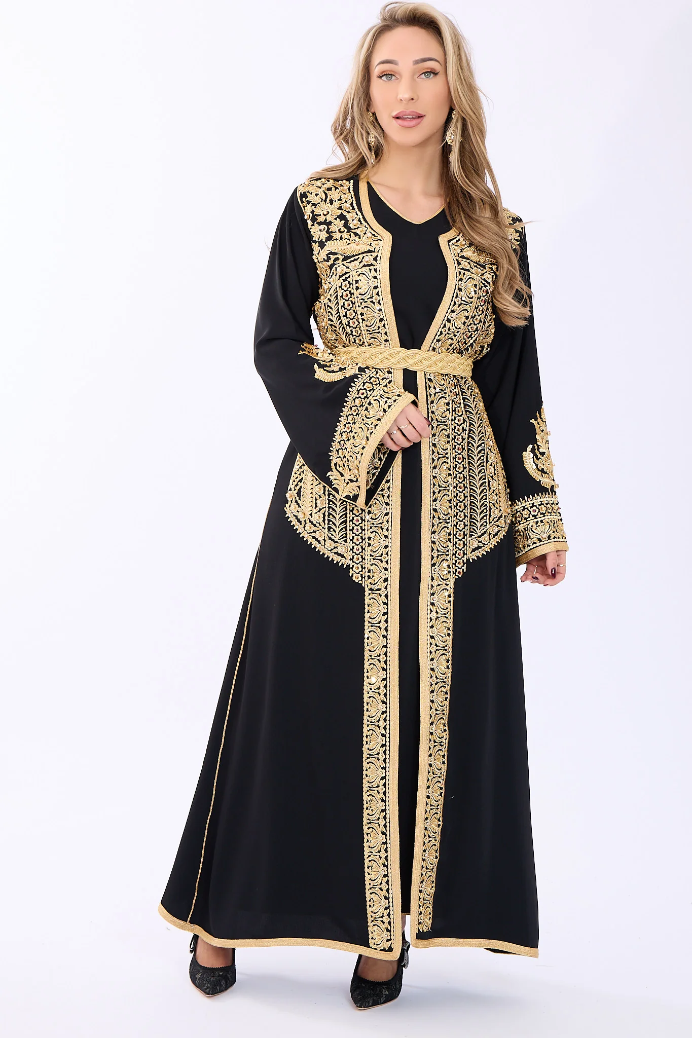Caftan Reem Black - Image 2