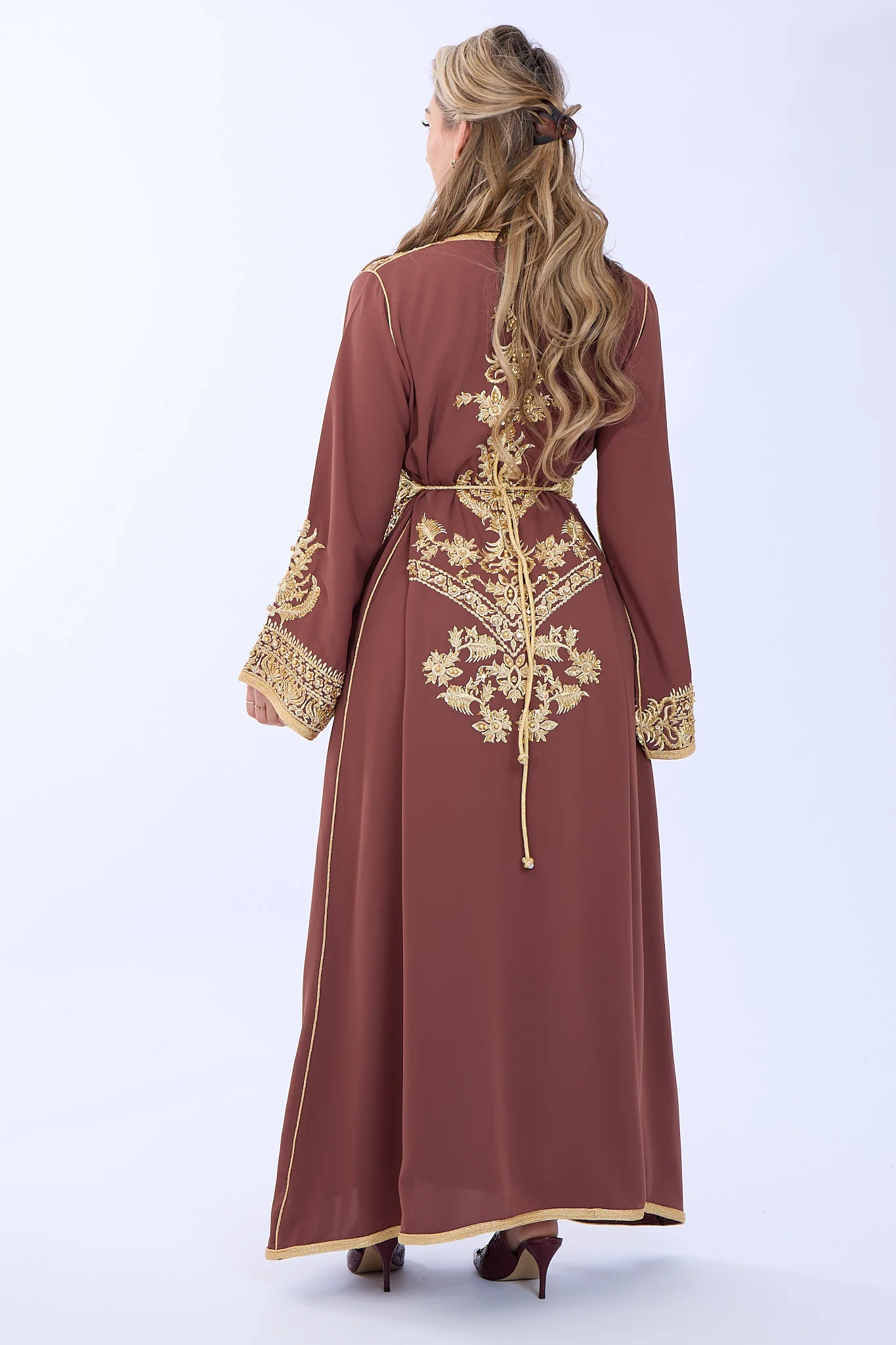 Caftan Reem Brown - Image 5