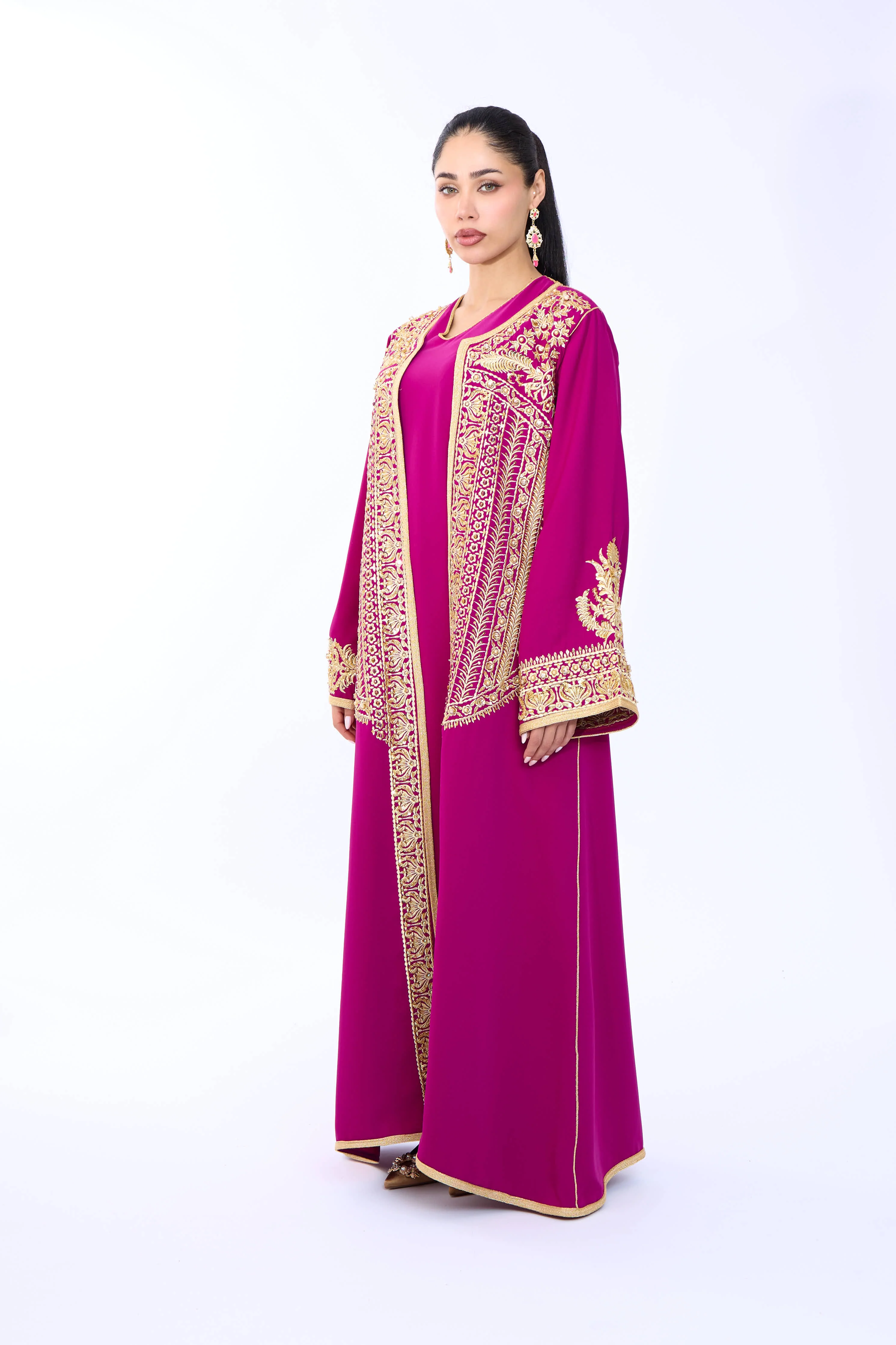 Caftan Reem Magenta - Image 2