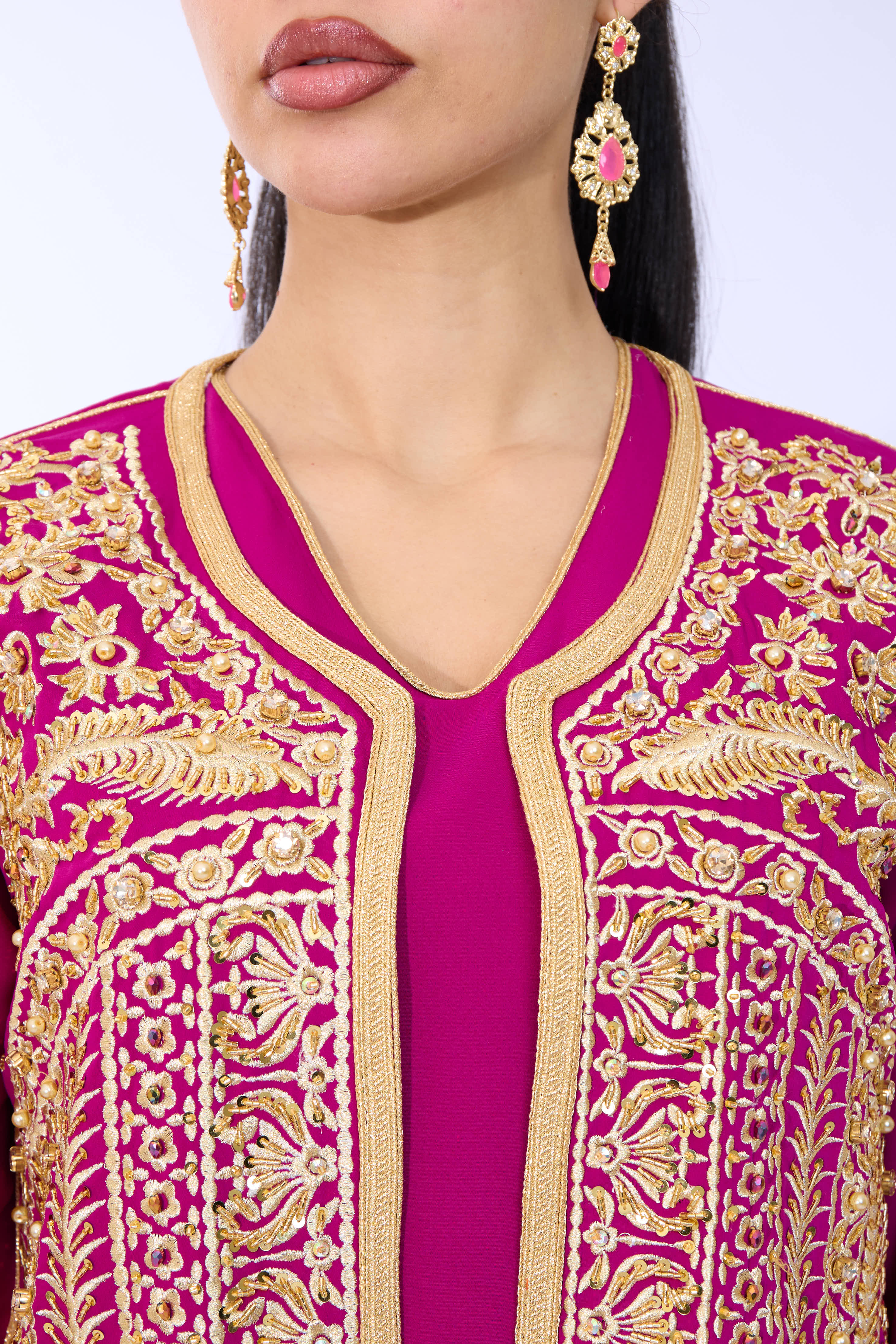 Caftan Reem Magenta - Image 5