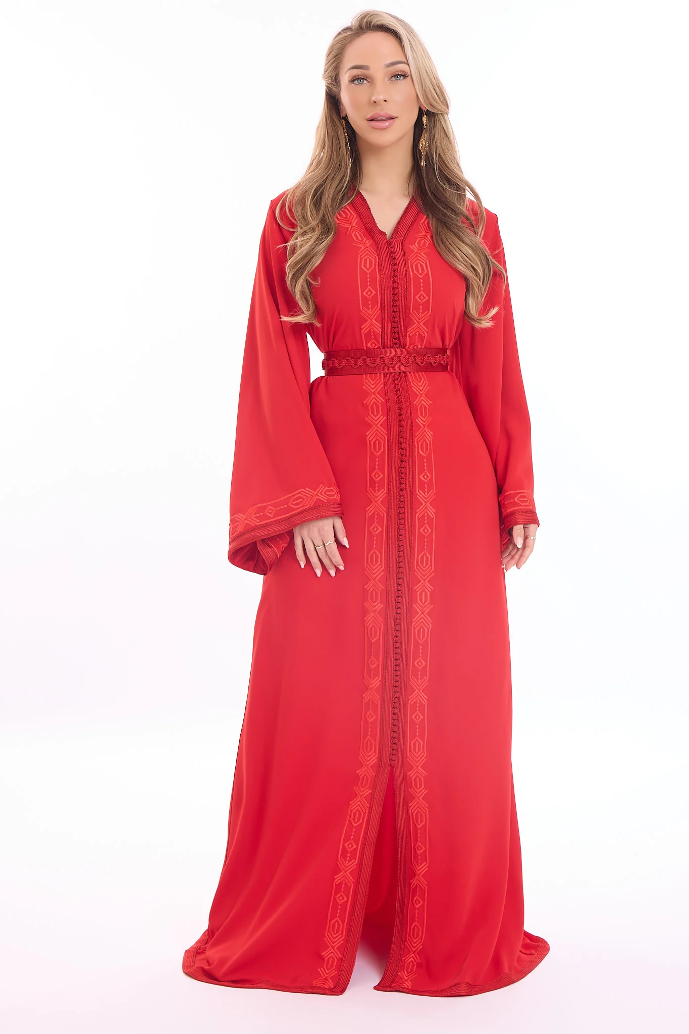 Caftan Ria Red - Image 5