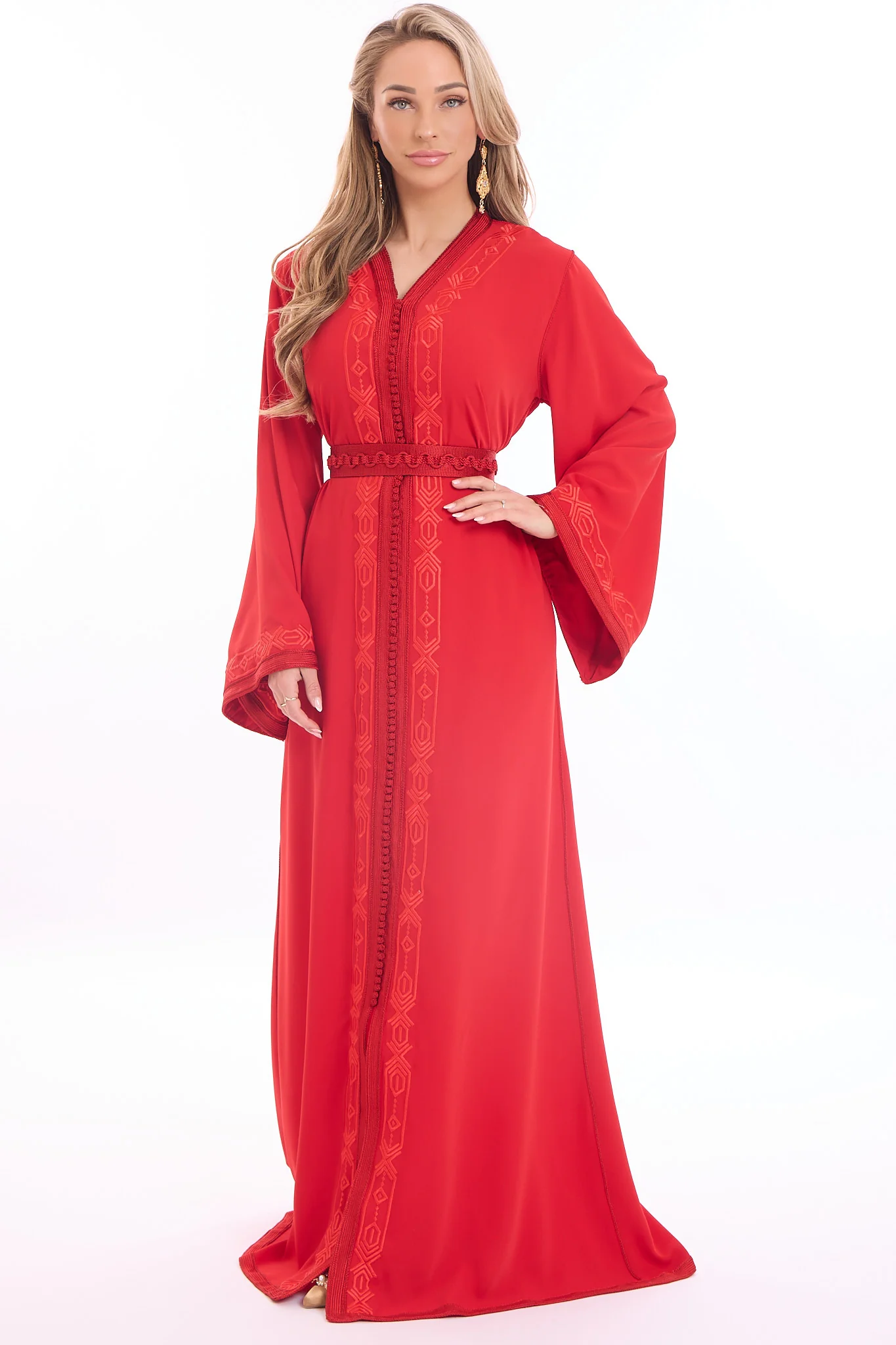 Caftan Ria Red - Image 8