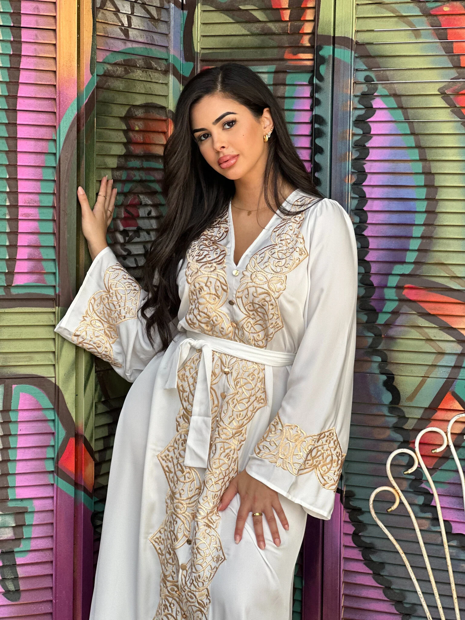 Caftan Roos White - Image 11