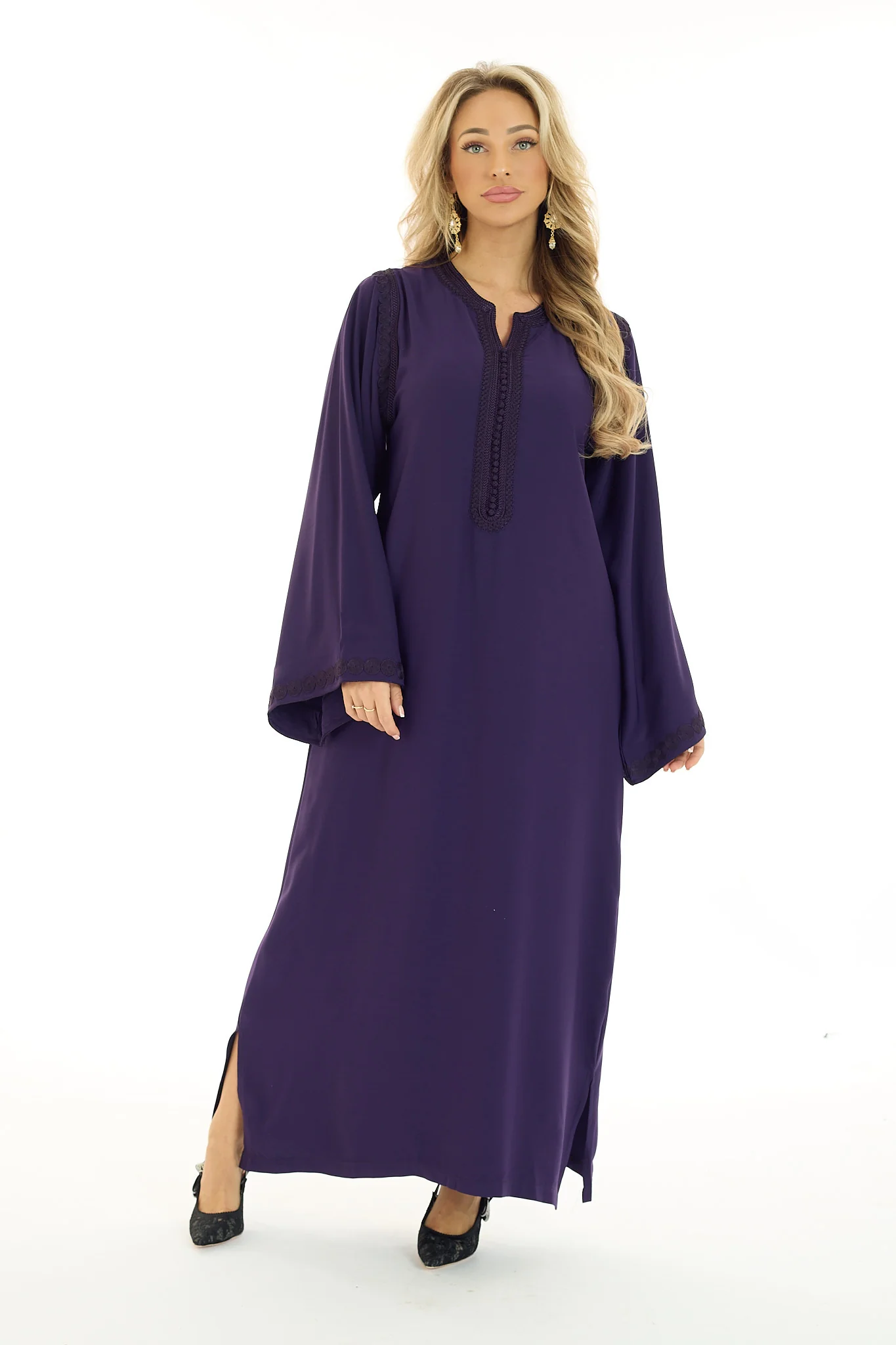 Caftan Safiya Purple - Image 2