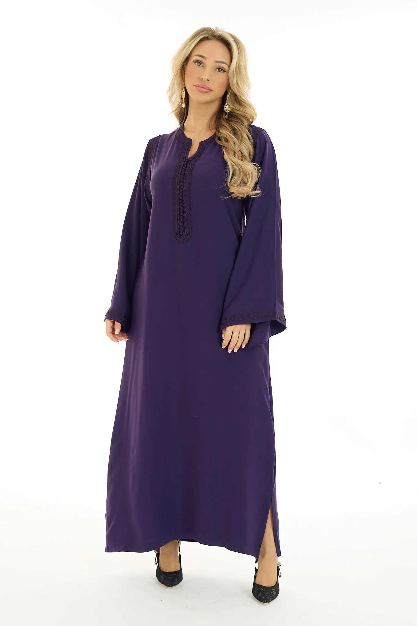 Caftan Safiya Purple - Image 3