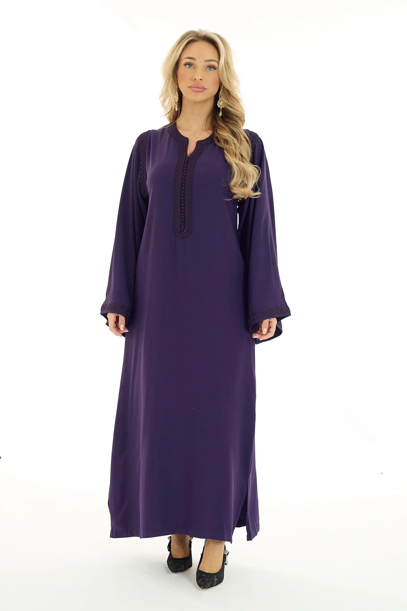 Caftan Safiya Purple - Image 5