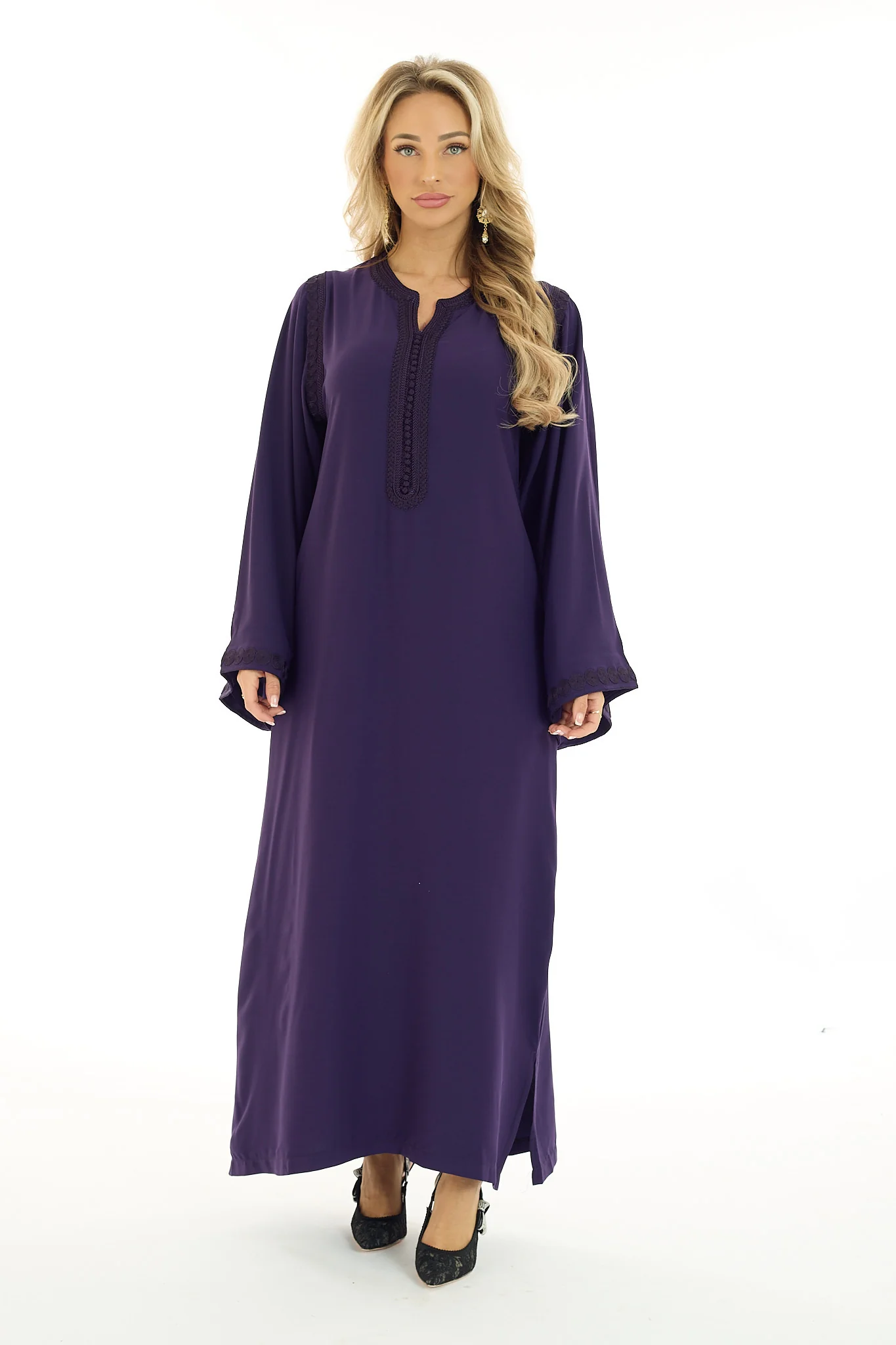 Caftan Safiya Purple - Image 6
