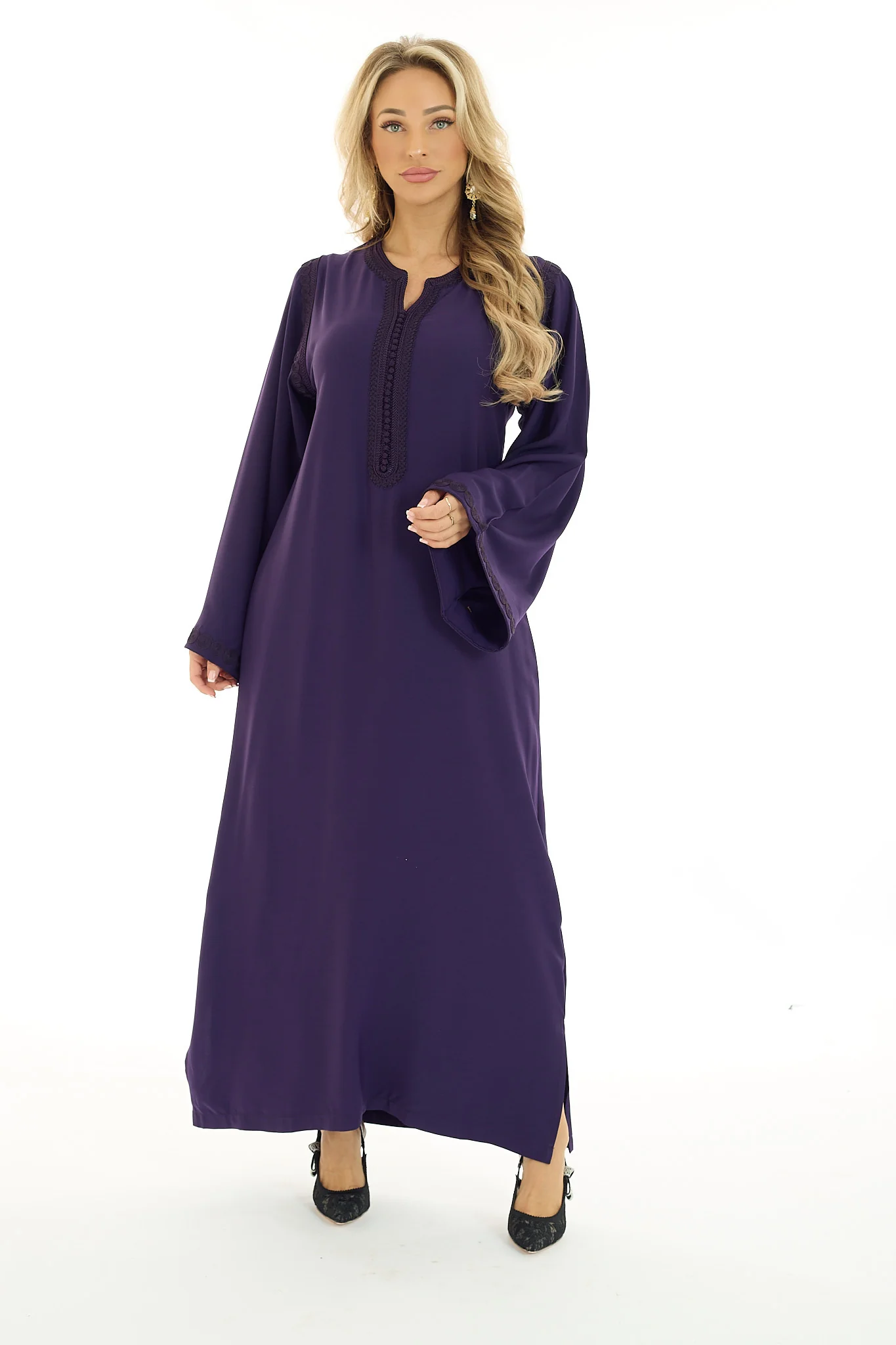 Caftan Safiya Purple - Image 7