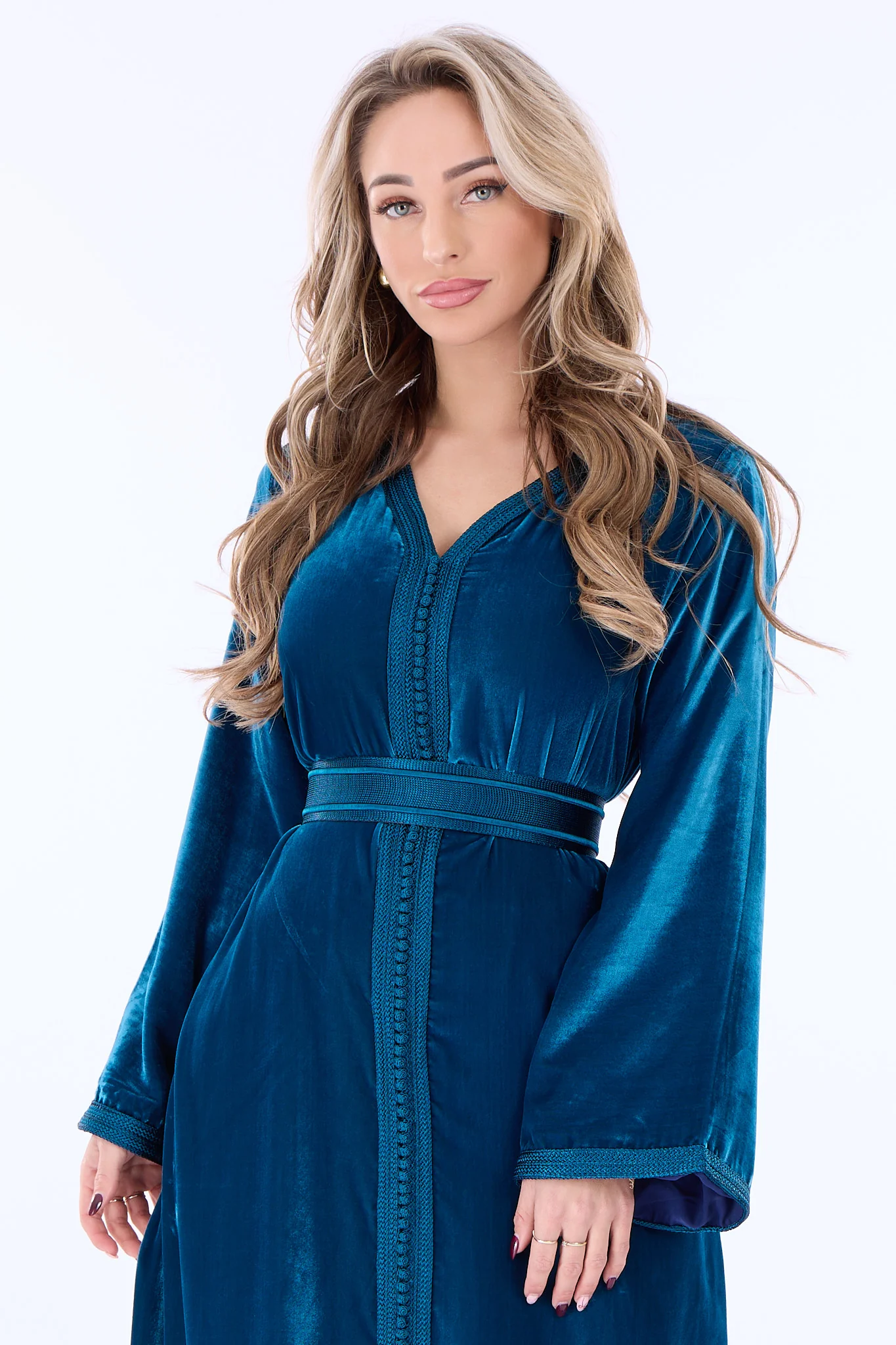 Caftan Sahar Blue Petrol