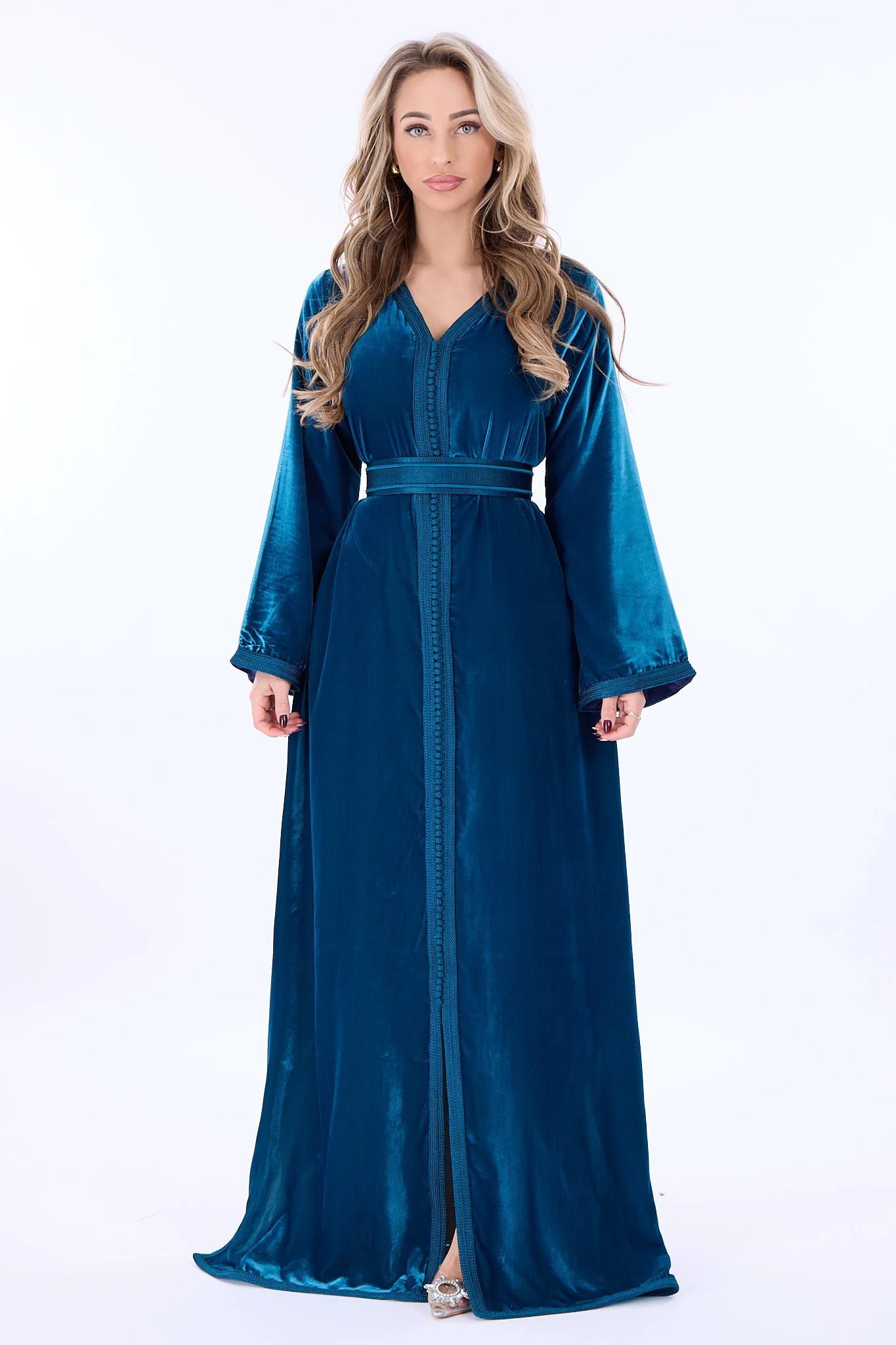 Caftan Sahar Blue Petrol - Image 2