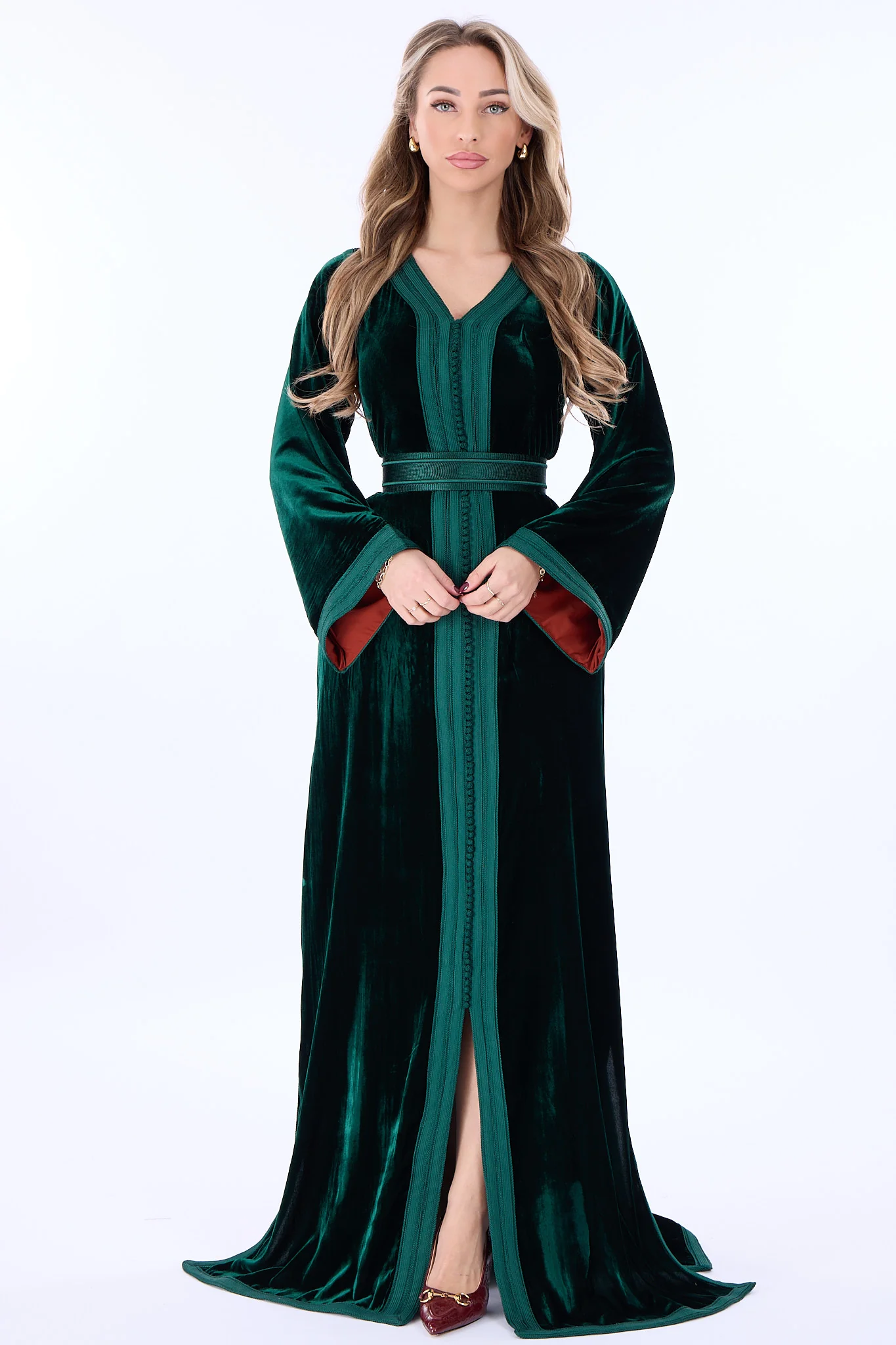 Caftan Sahar Darkgreen - Image 3