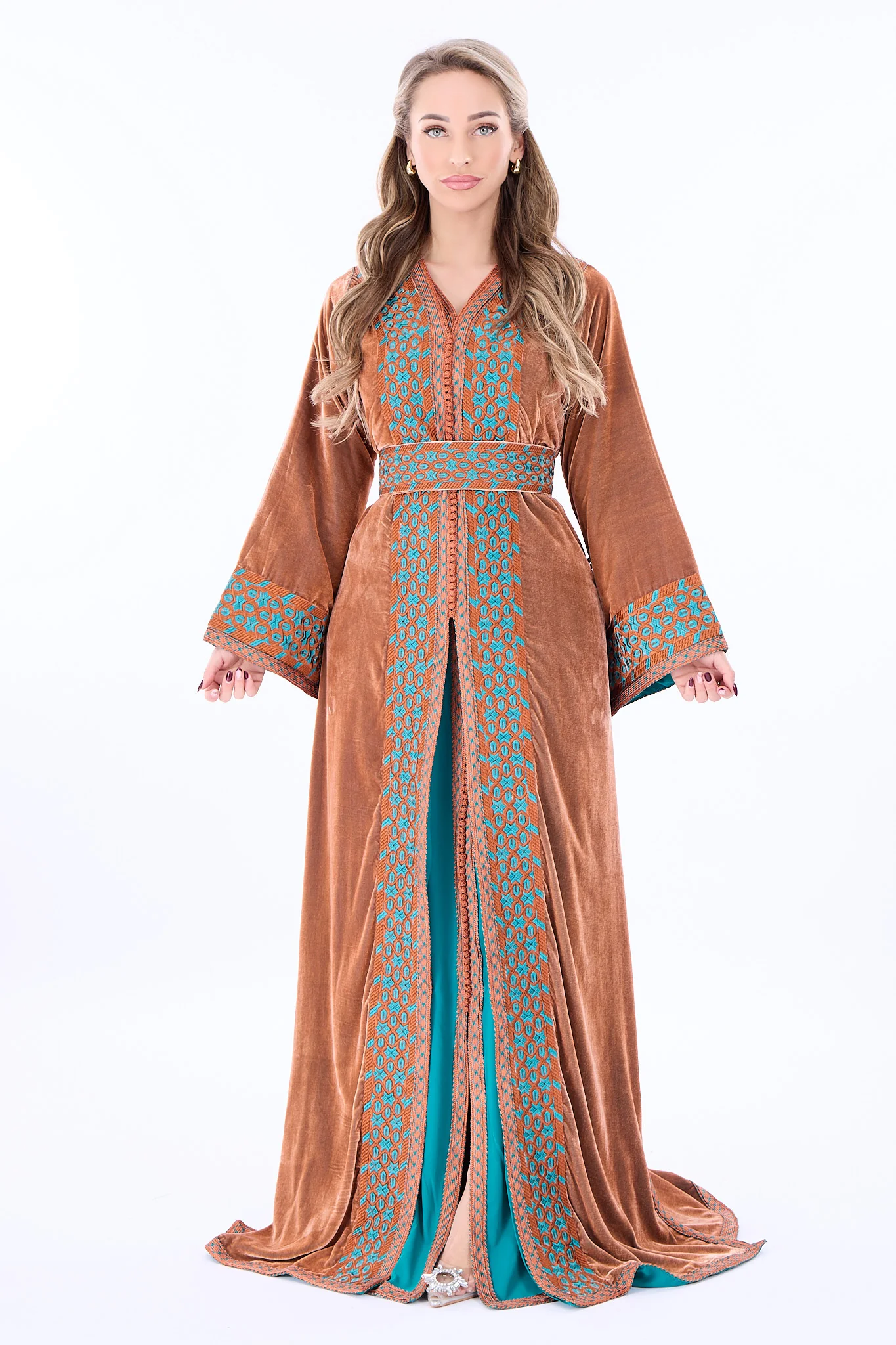Caftan Isra Orange - Image 2