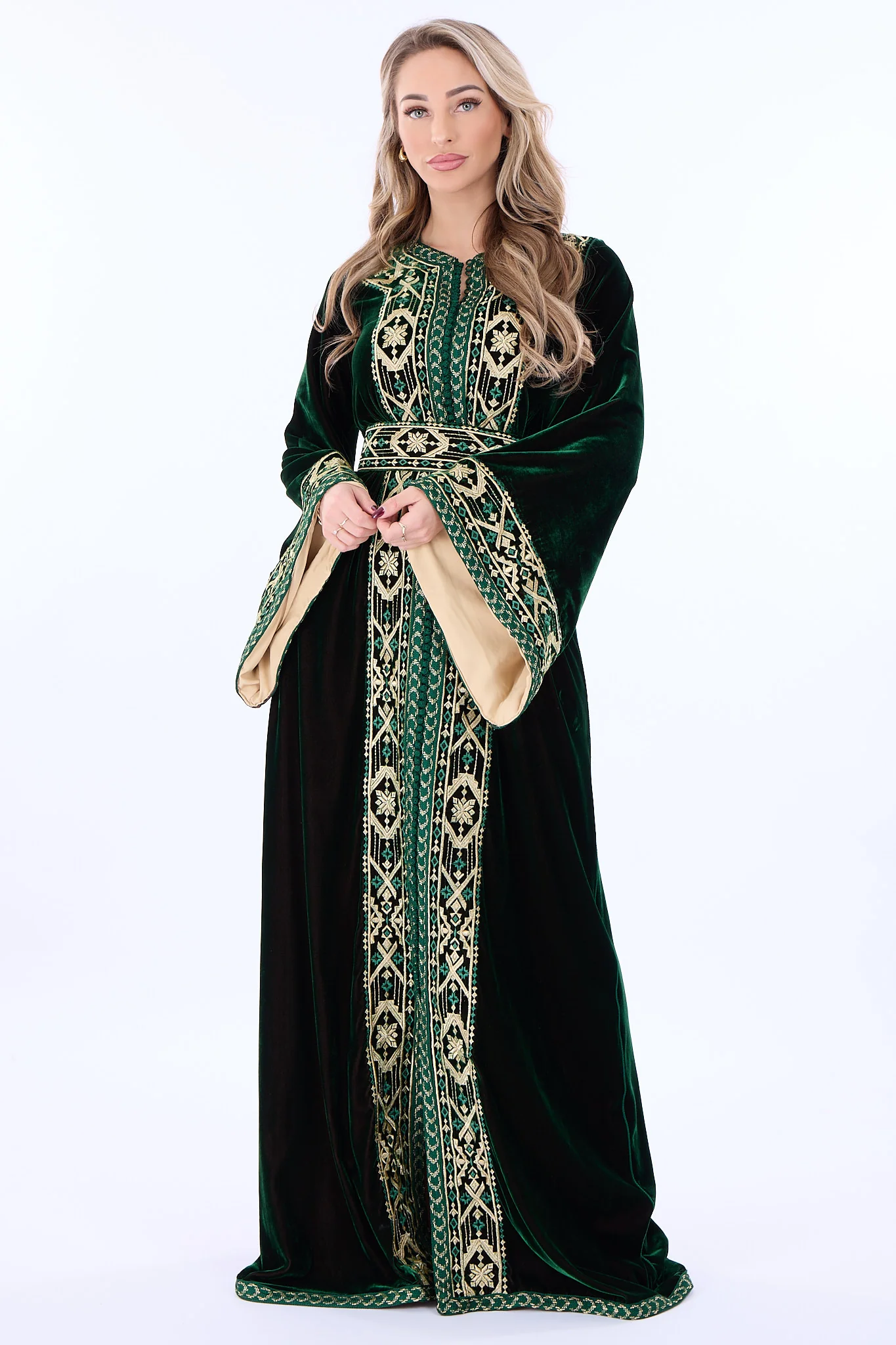 Caftan Sama Darkgreen - Image 3