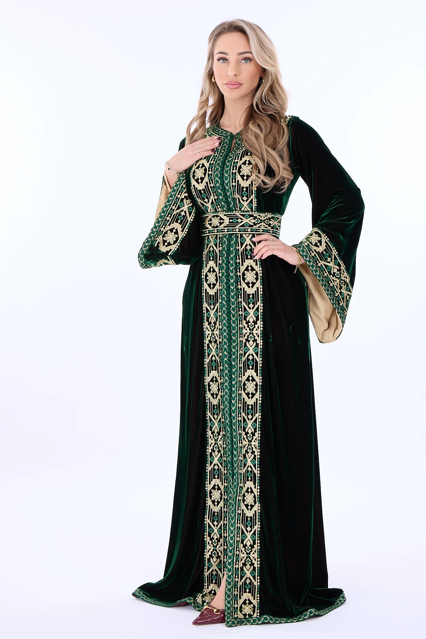 Caftan Sama Darkgreen - Image 5