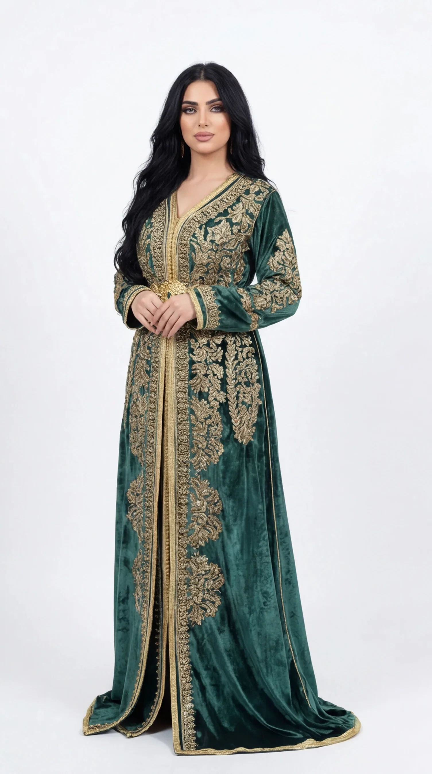 Caftan Sem Darkgreen - Image 2