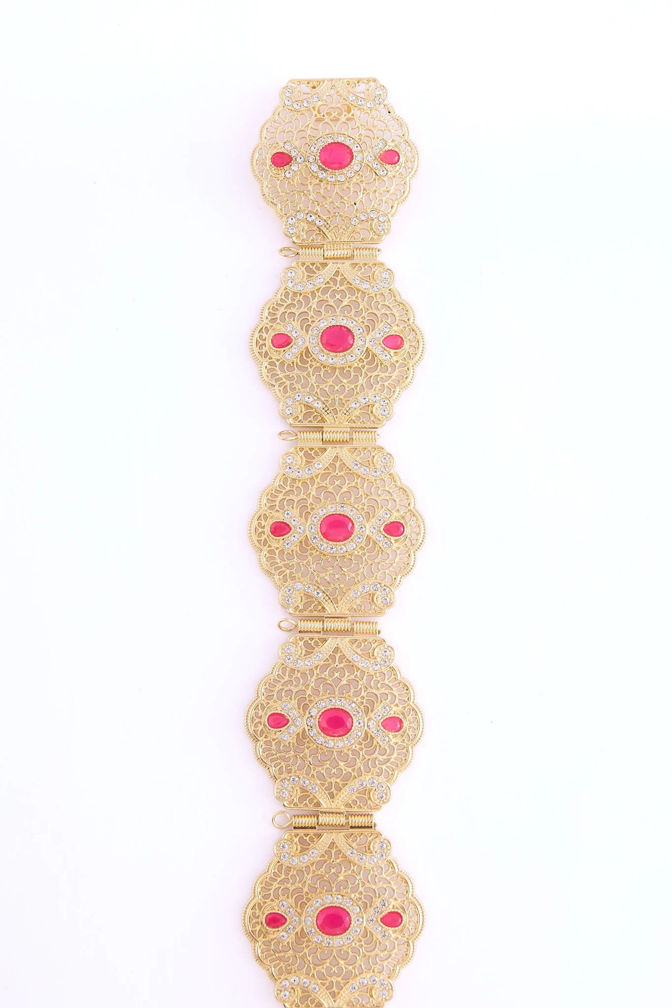 Ahri Gold/Fuchsia Belt - Image 4