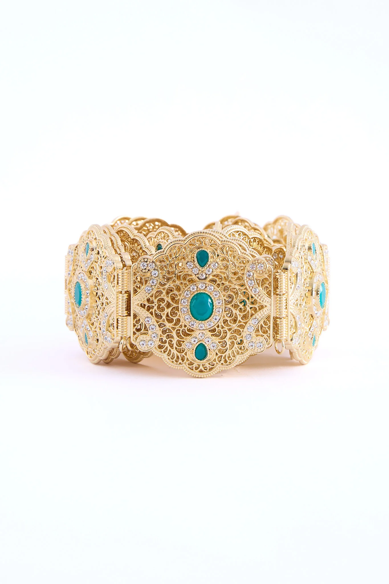 Ahri Gold/Teal Belt - Image 2