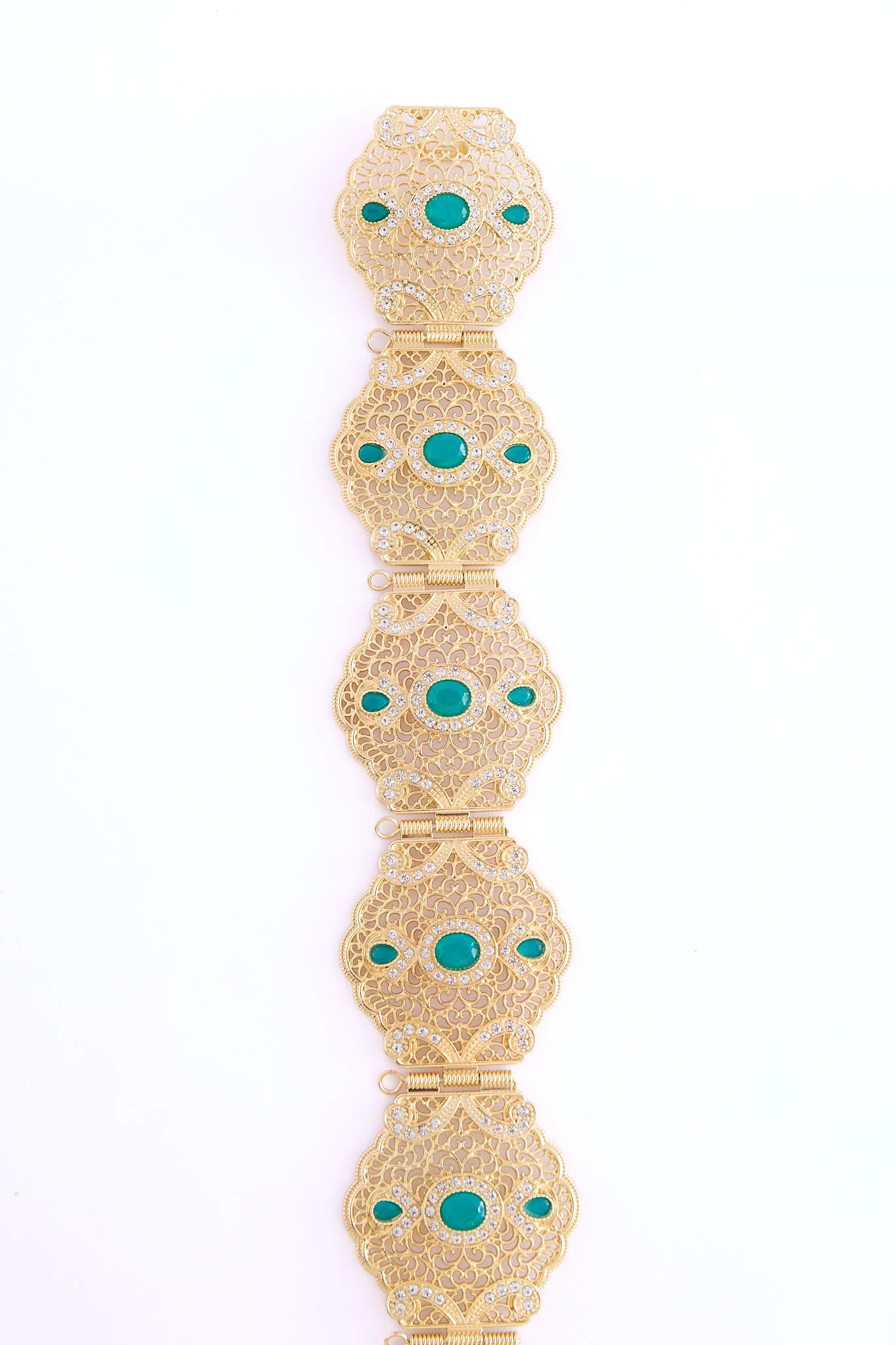 Ahri Gold/Teal Belt - Image 4