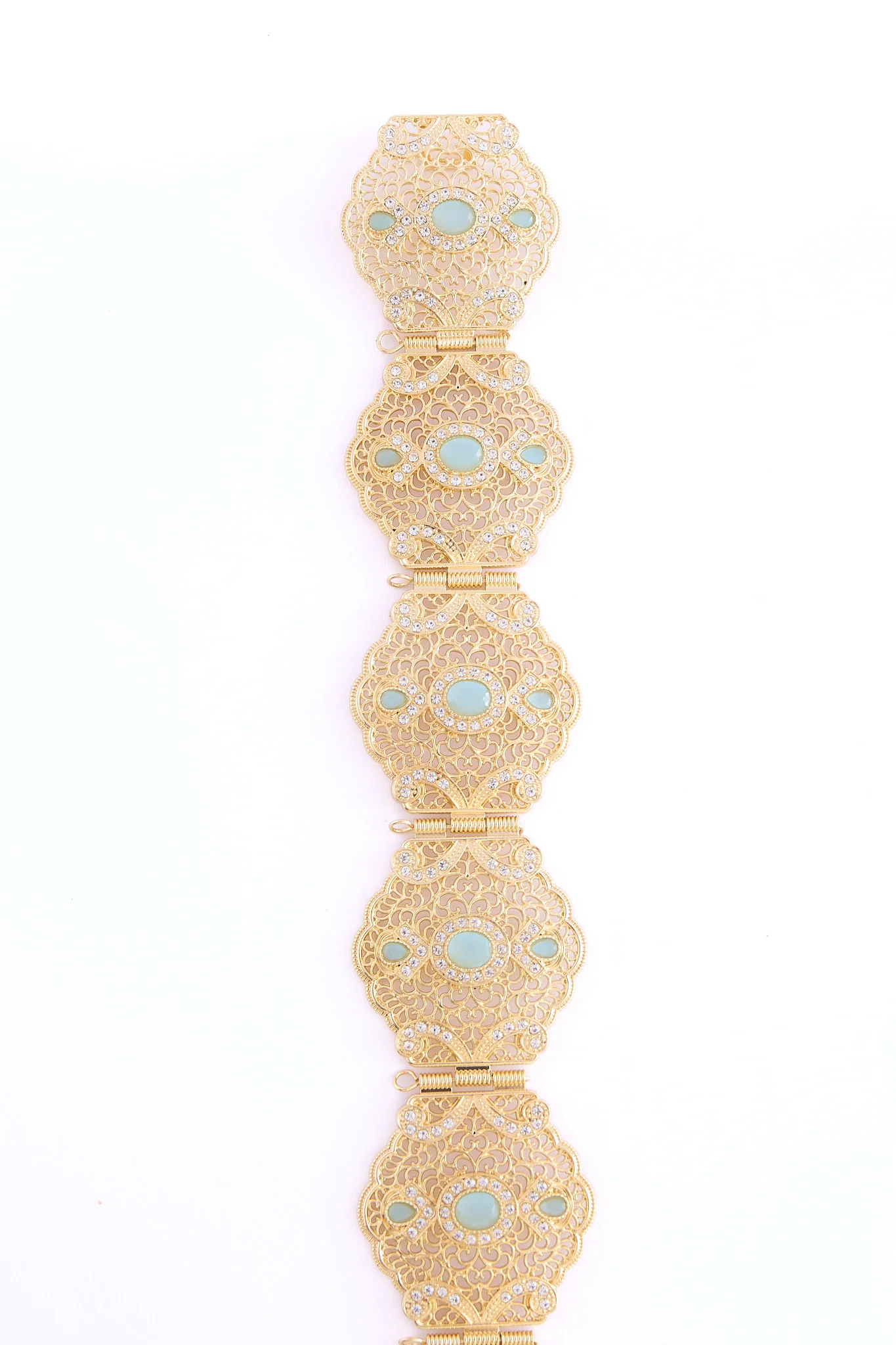 Ahri Gold/Turquoise Belt - Image 4