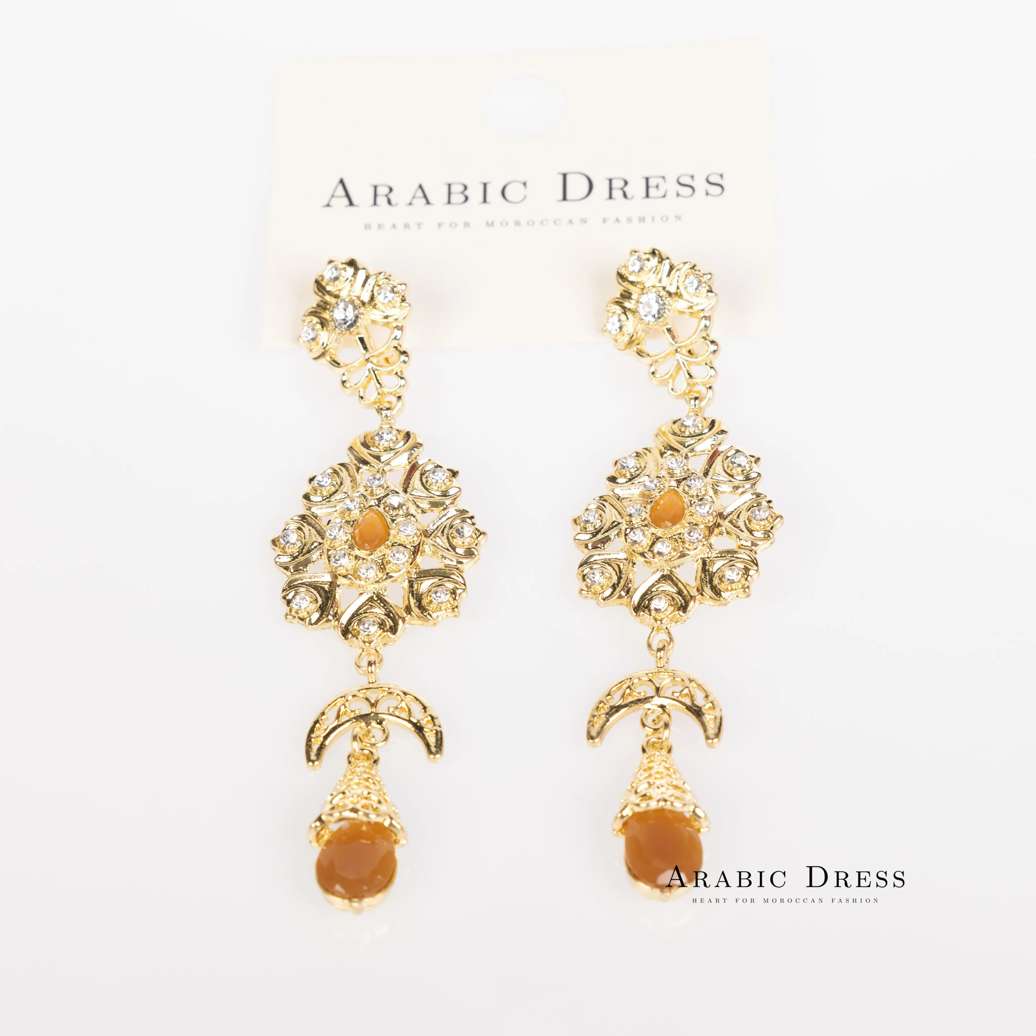 Brown Ora  Earrings