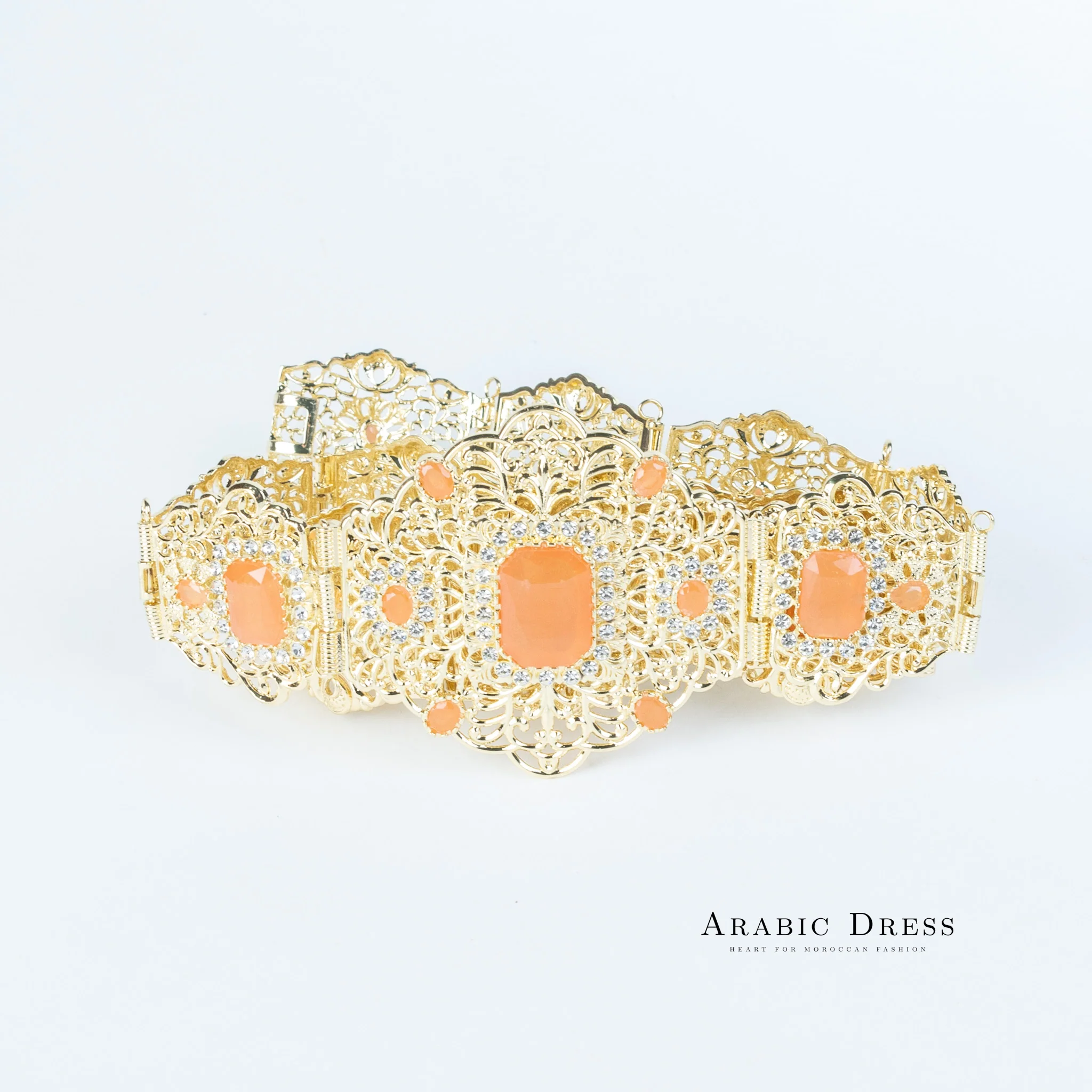 Bora Gold/Salmon Belt