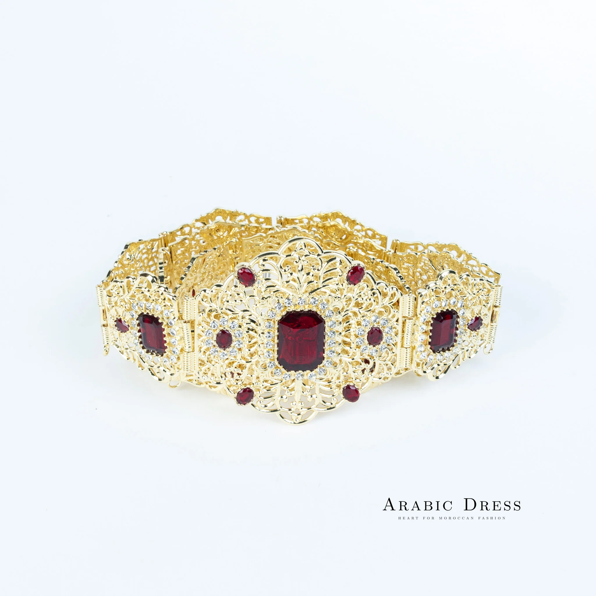 Bora Gold/Bordeaux Belt