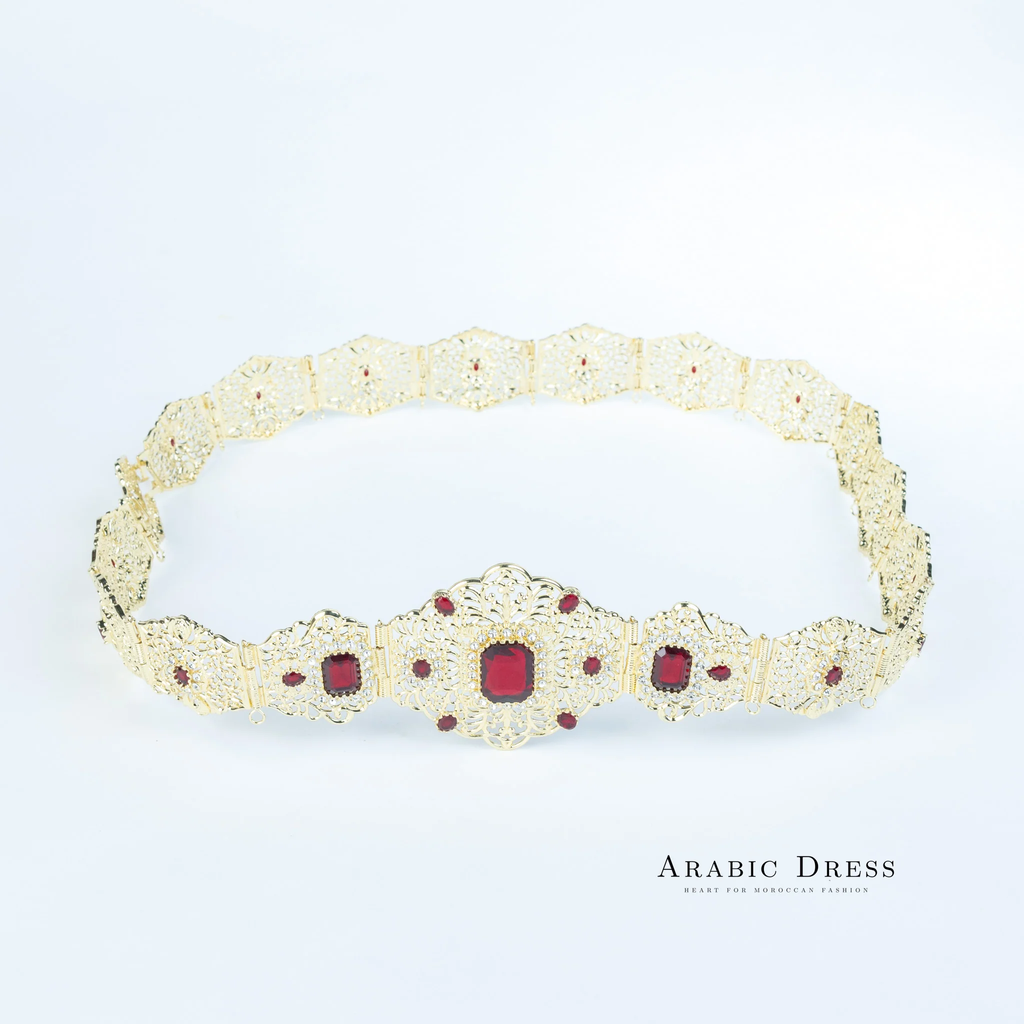 Bora Gold/Bordeaux Belt - Image 2
