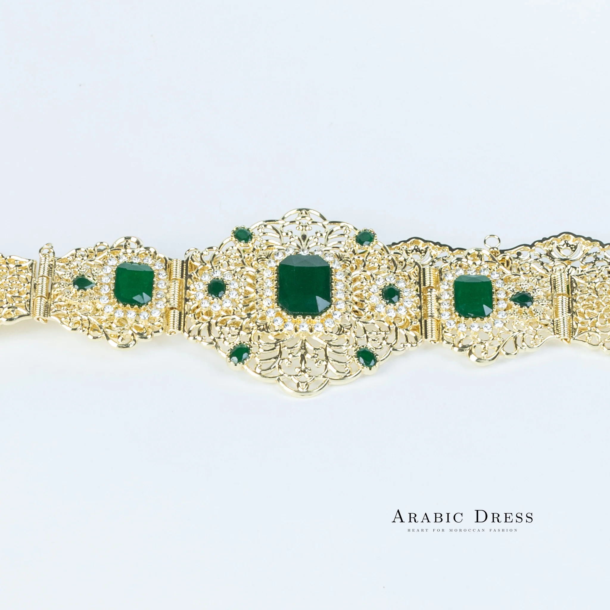 Bora Gold/Darkgreen Belt - Image 3