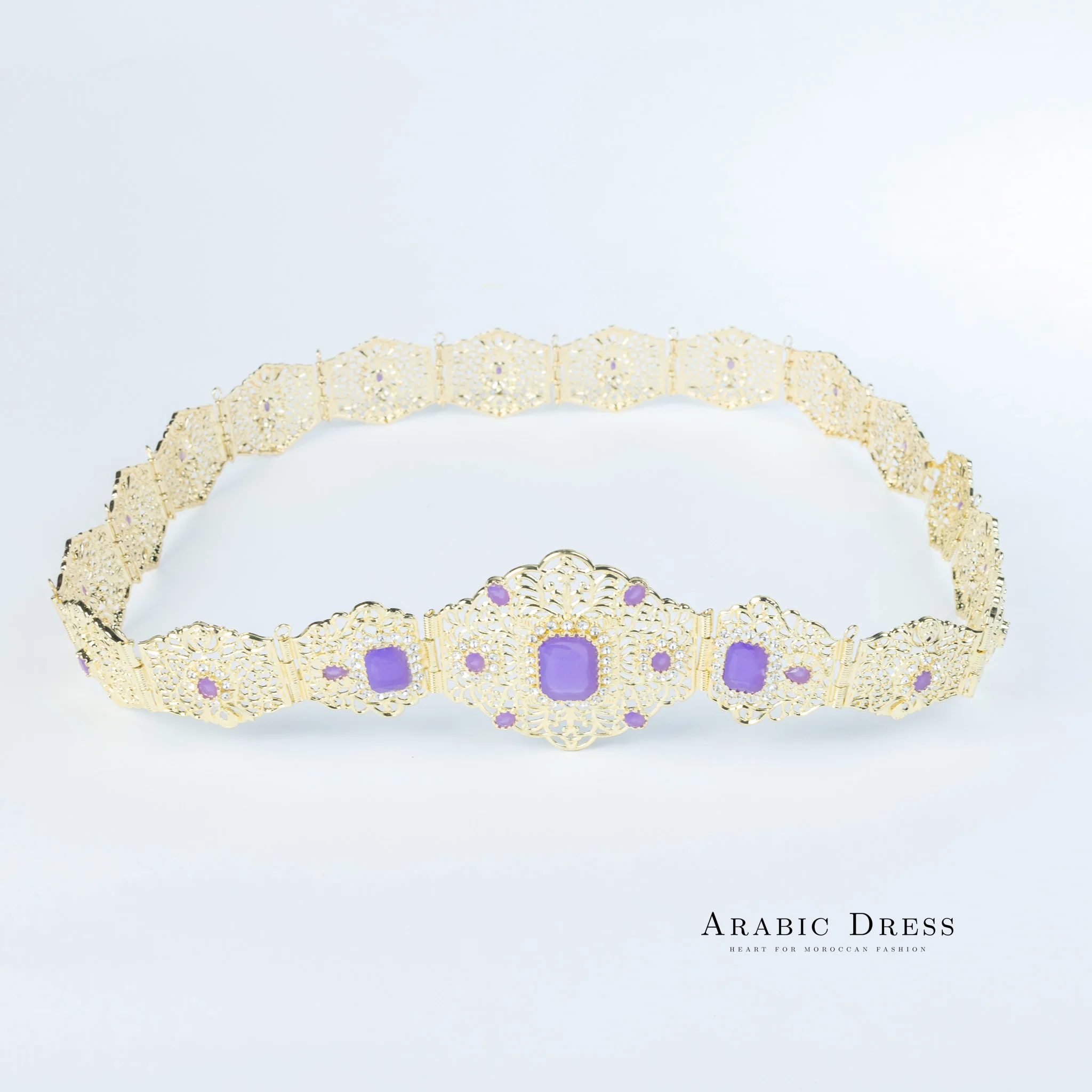Bora Gold/Violet Belt - Image 2