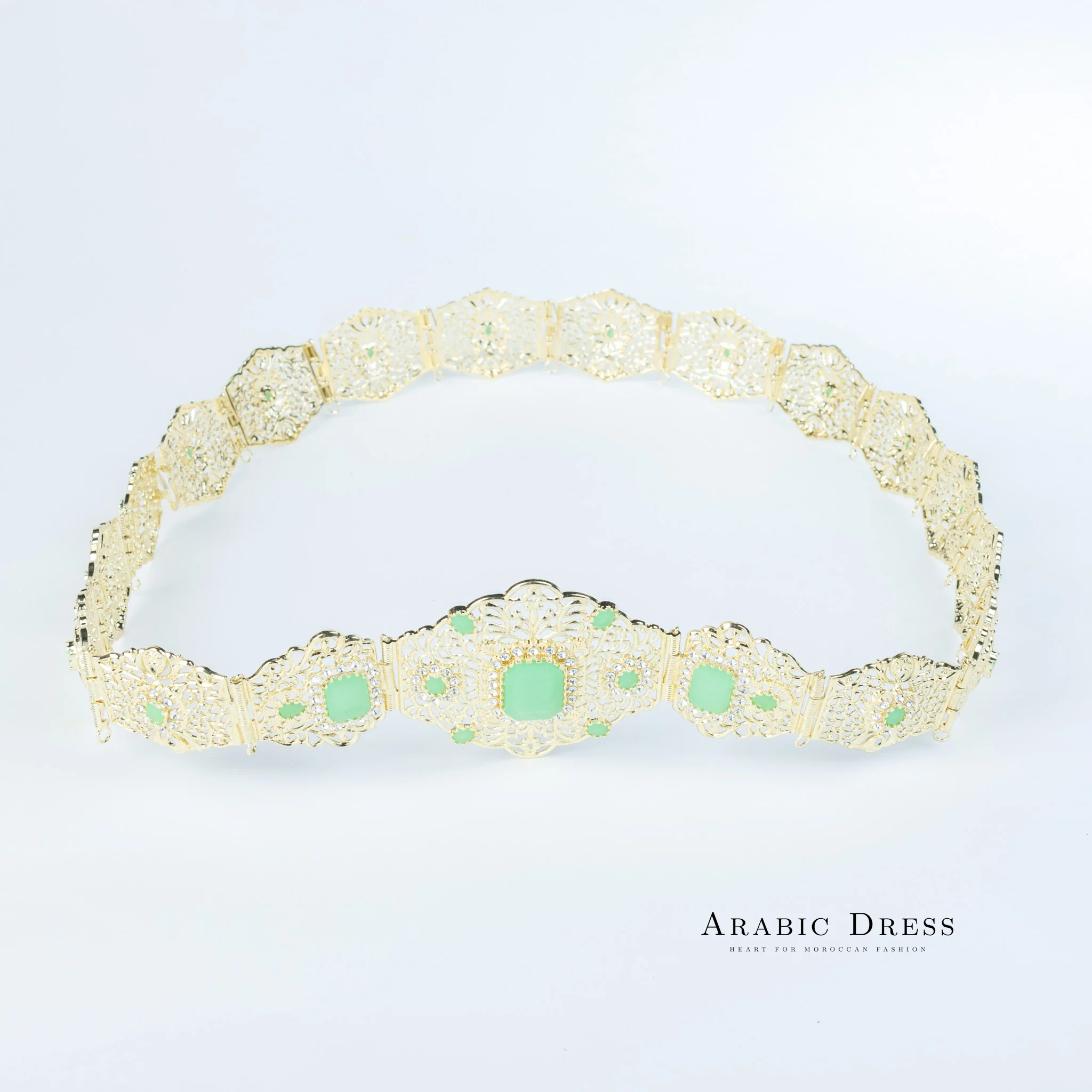 Bora Gold/Mintgreen Belt - Image 2