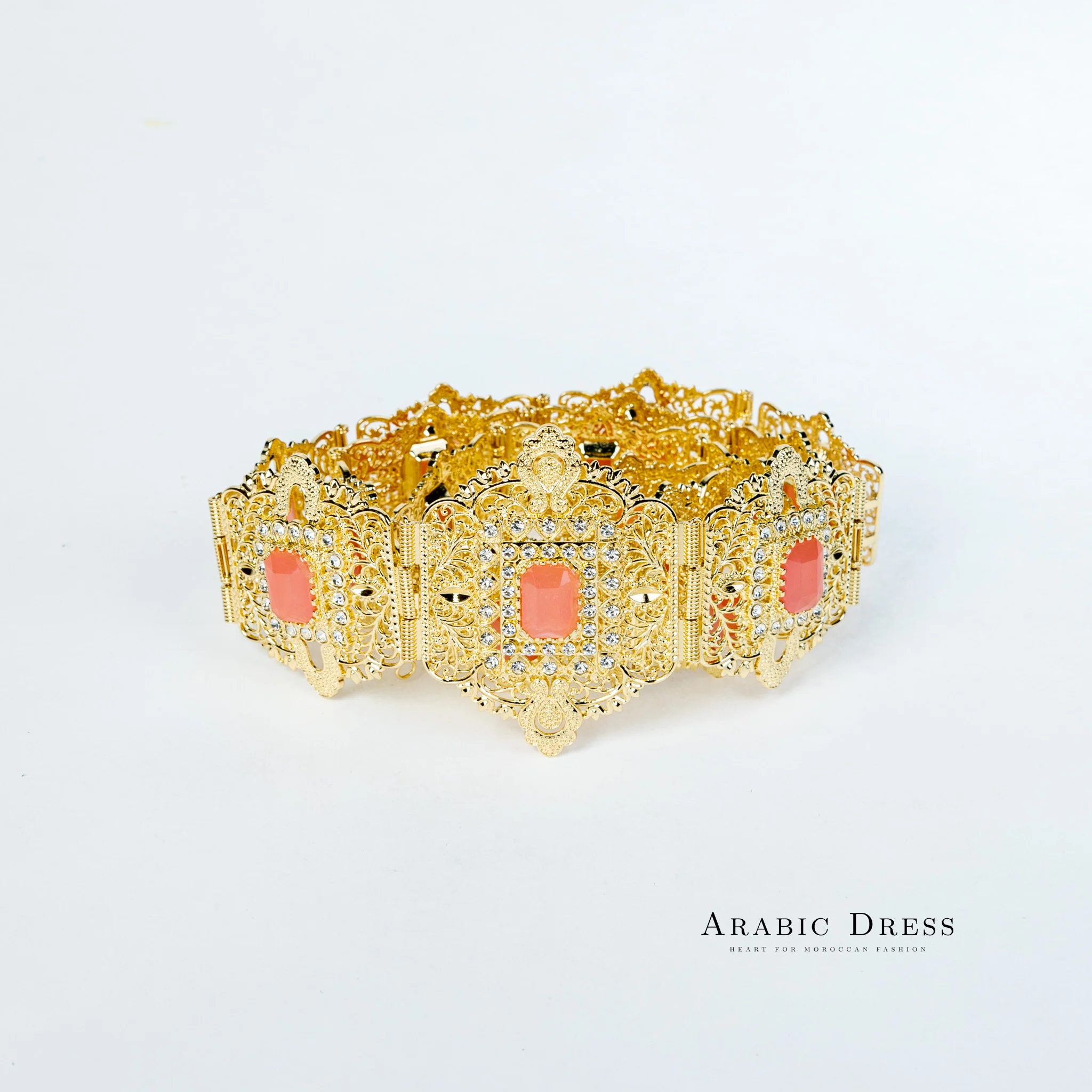 Mihi Gold/K Pink Belt