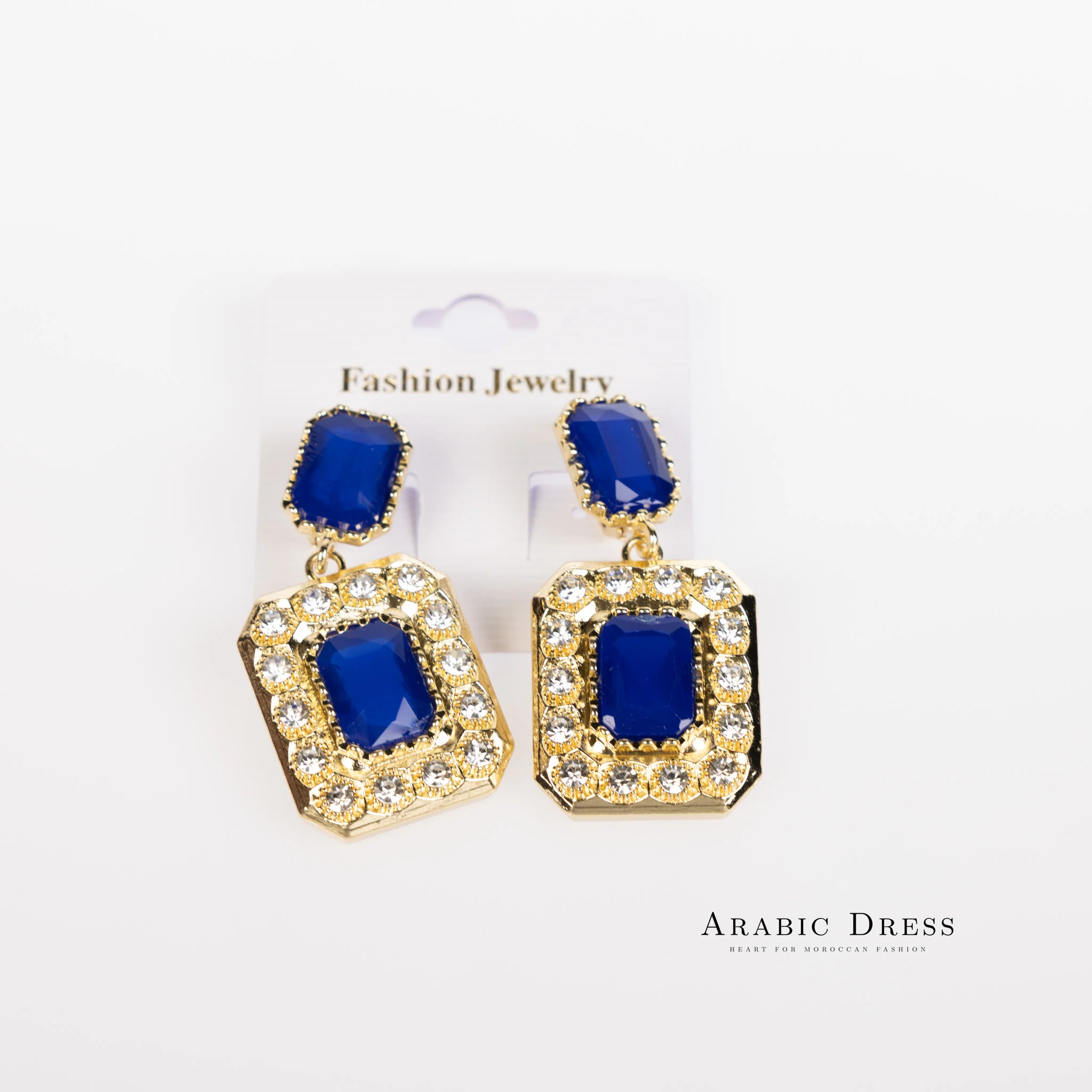 Royal blue Youra Necklace set - Image 2