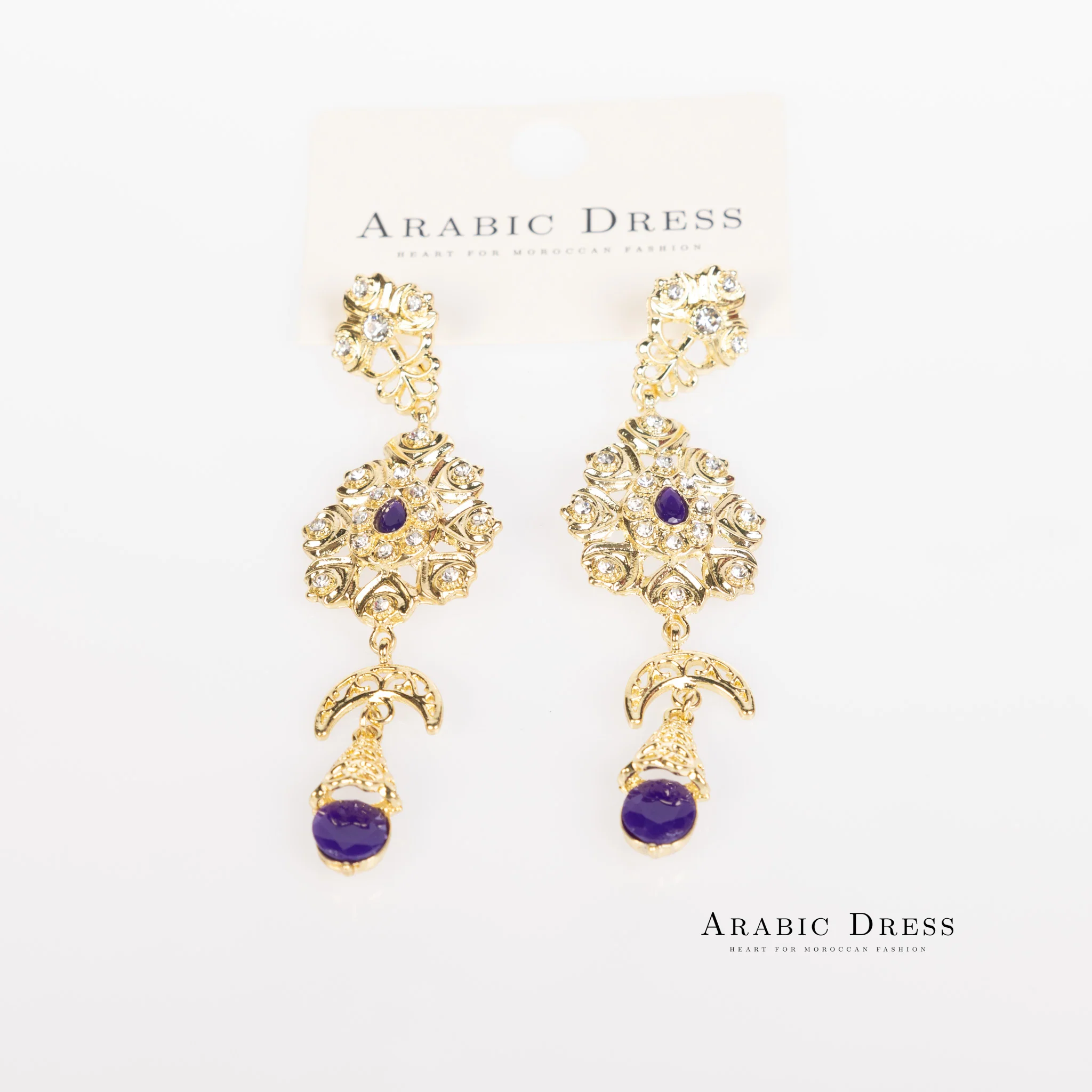 Purple  Ora  Earrings