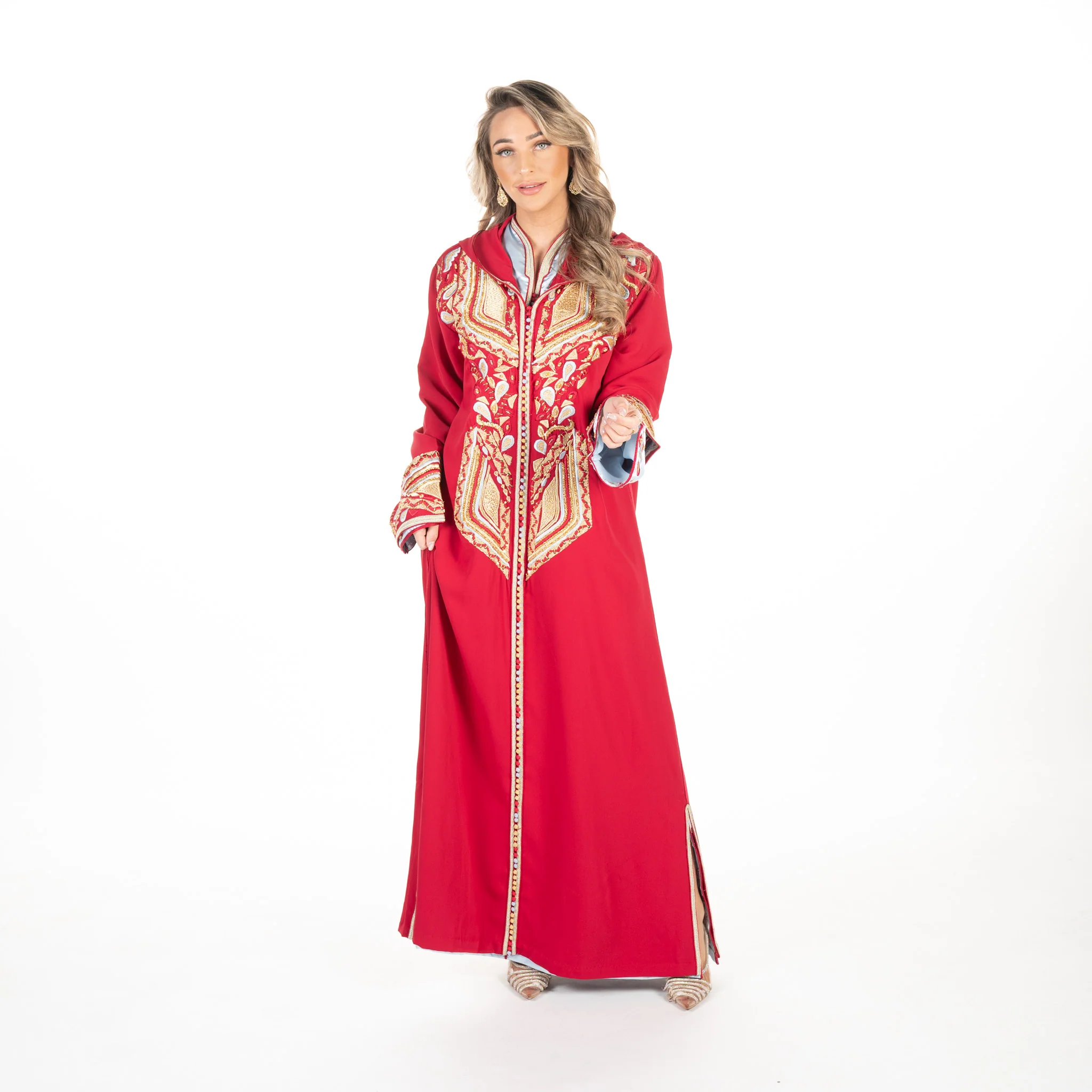 Jalaba Iman Red/Blue - Image 3