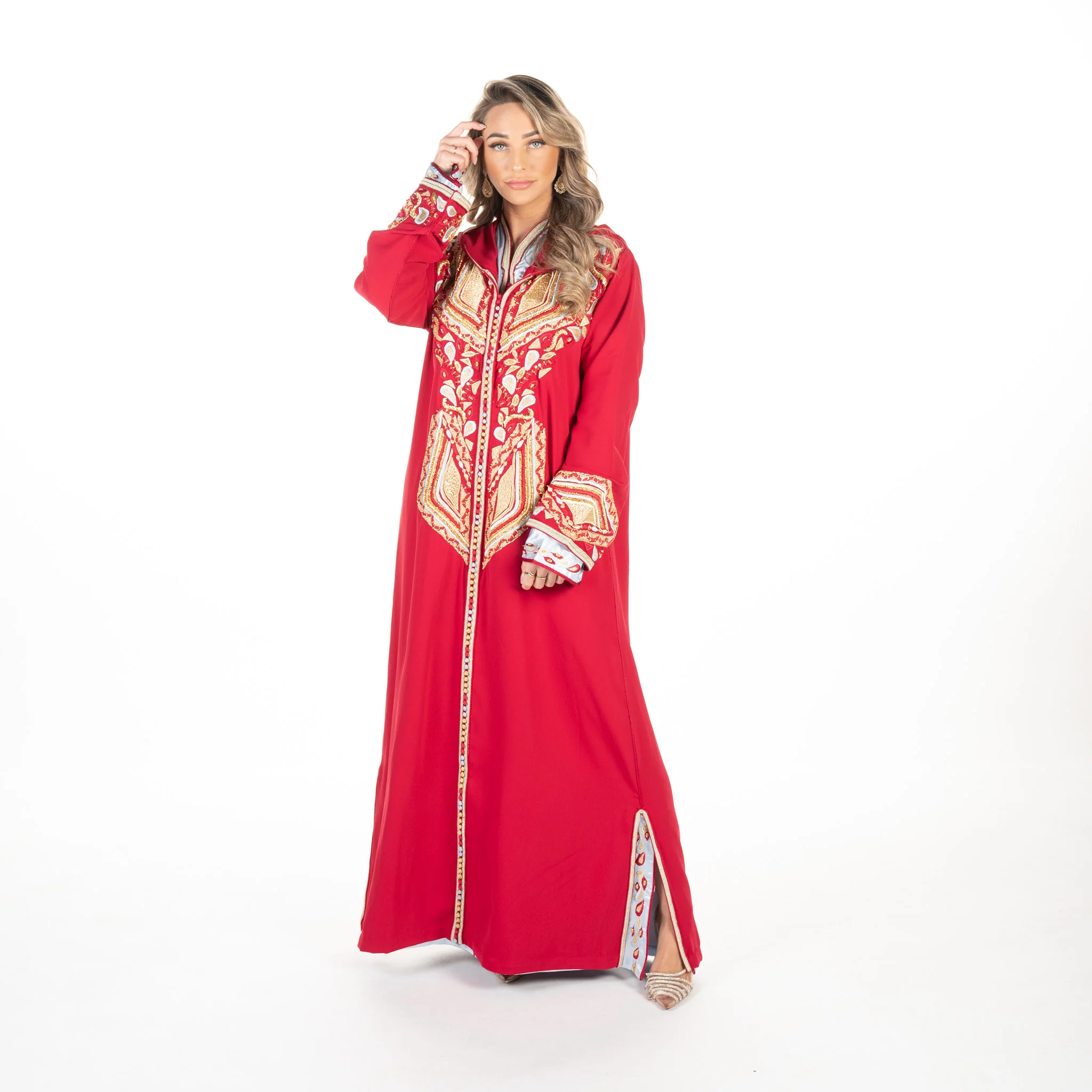 Jalaba Iman Red/Blue - Image 4