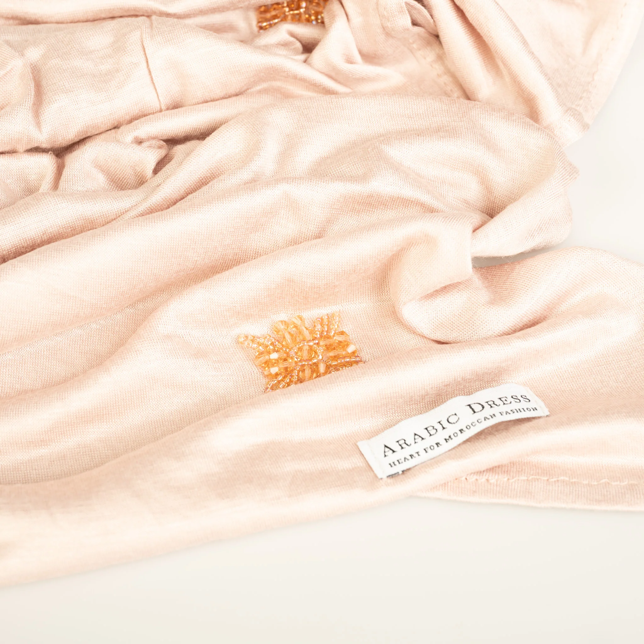 Jersey Hijab Niss Powderpink - Image 4