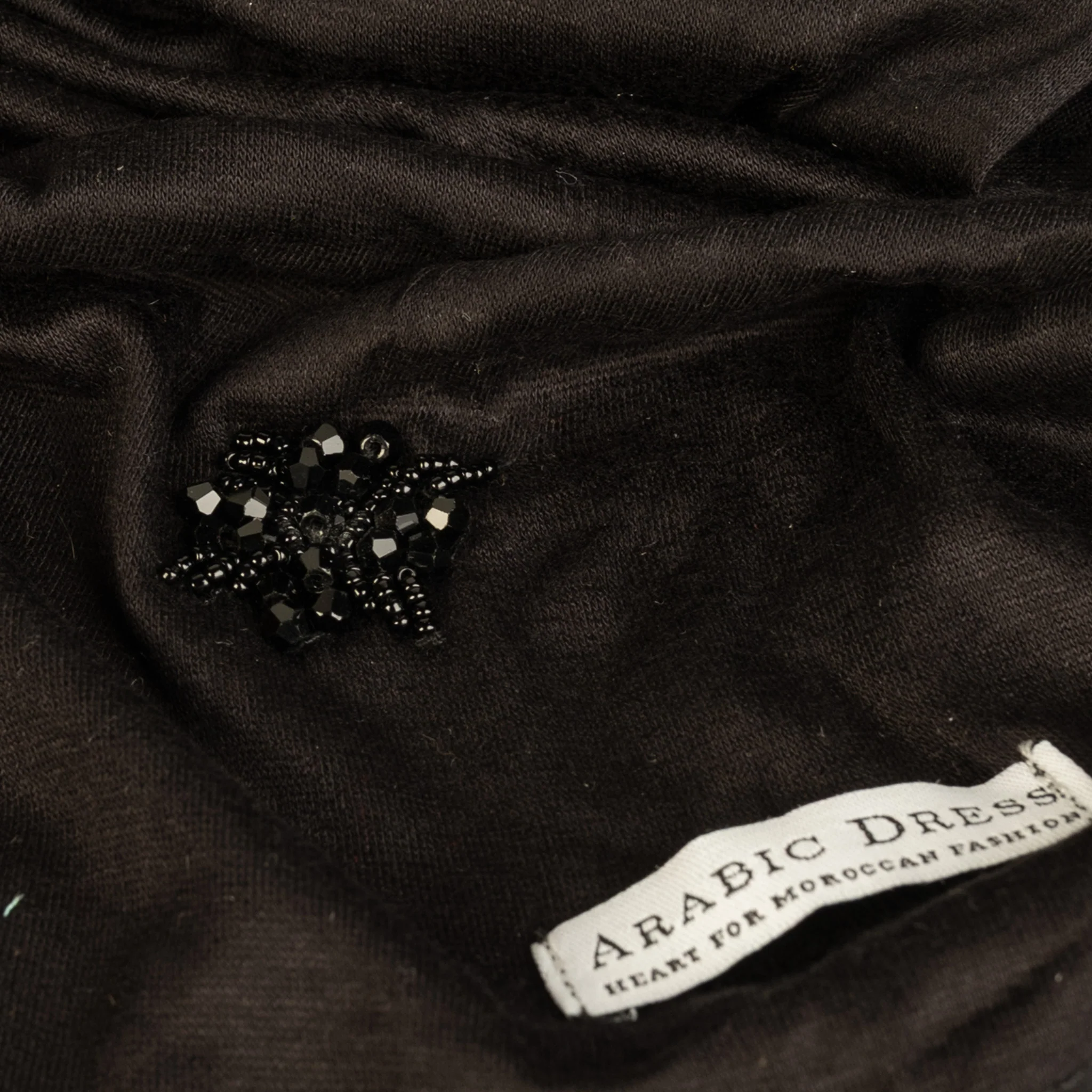 Jersey Hijab Niss Black - Image 2
